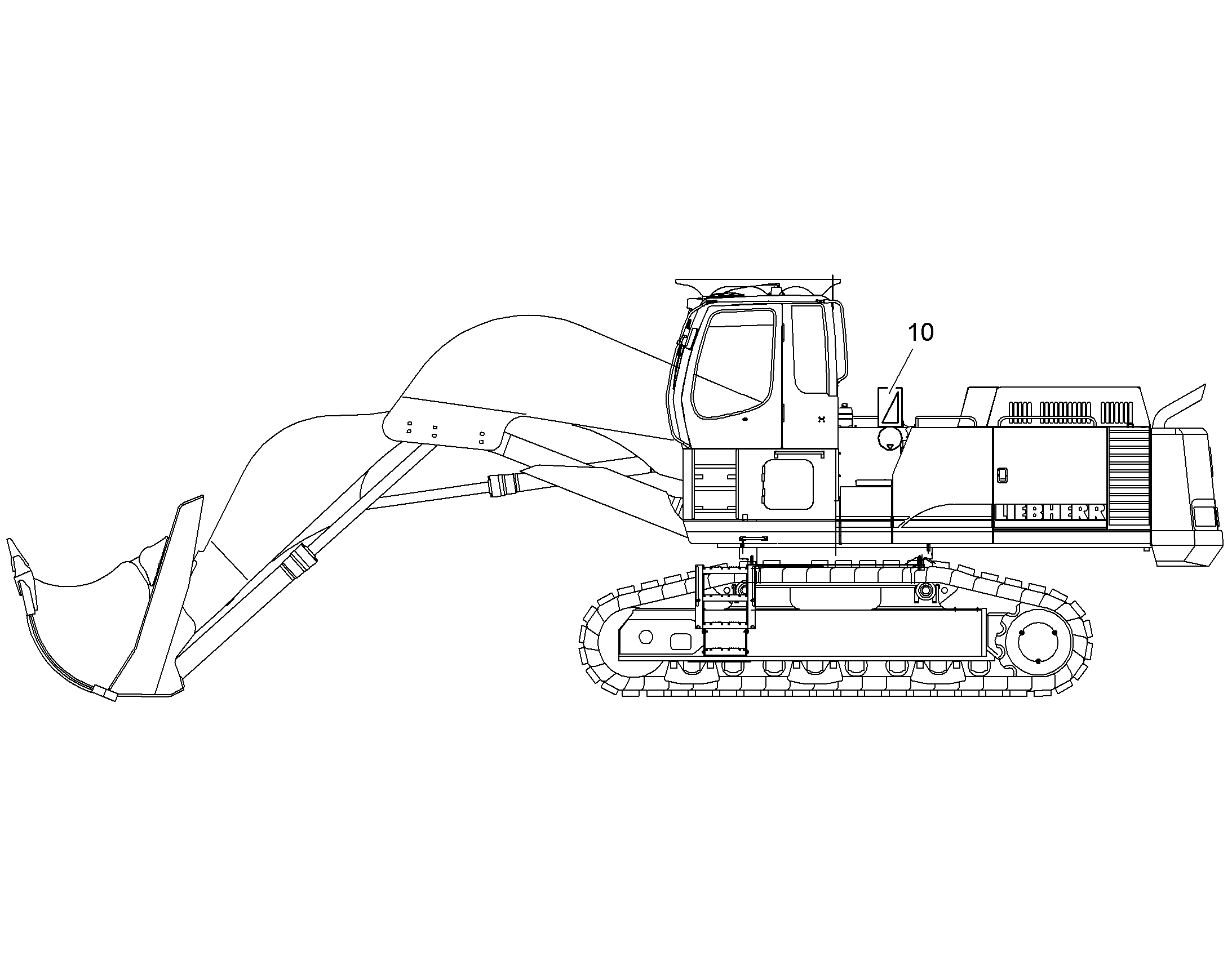 СМАЗ.УСТ-ВО ПОВОР.ПЛАТФ.ЦЕНТР. 10859197 LIEBHERR