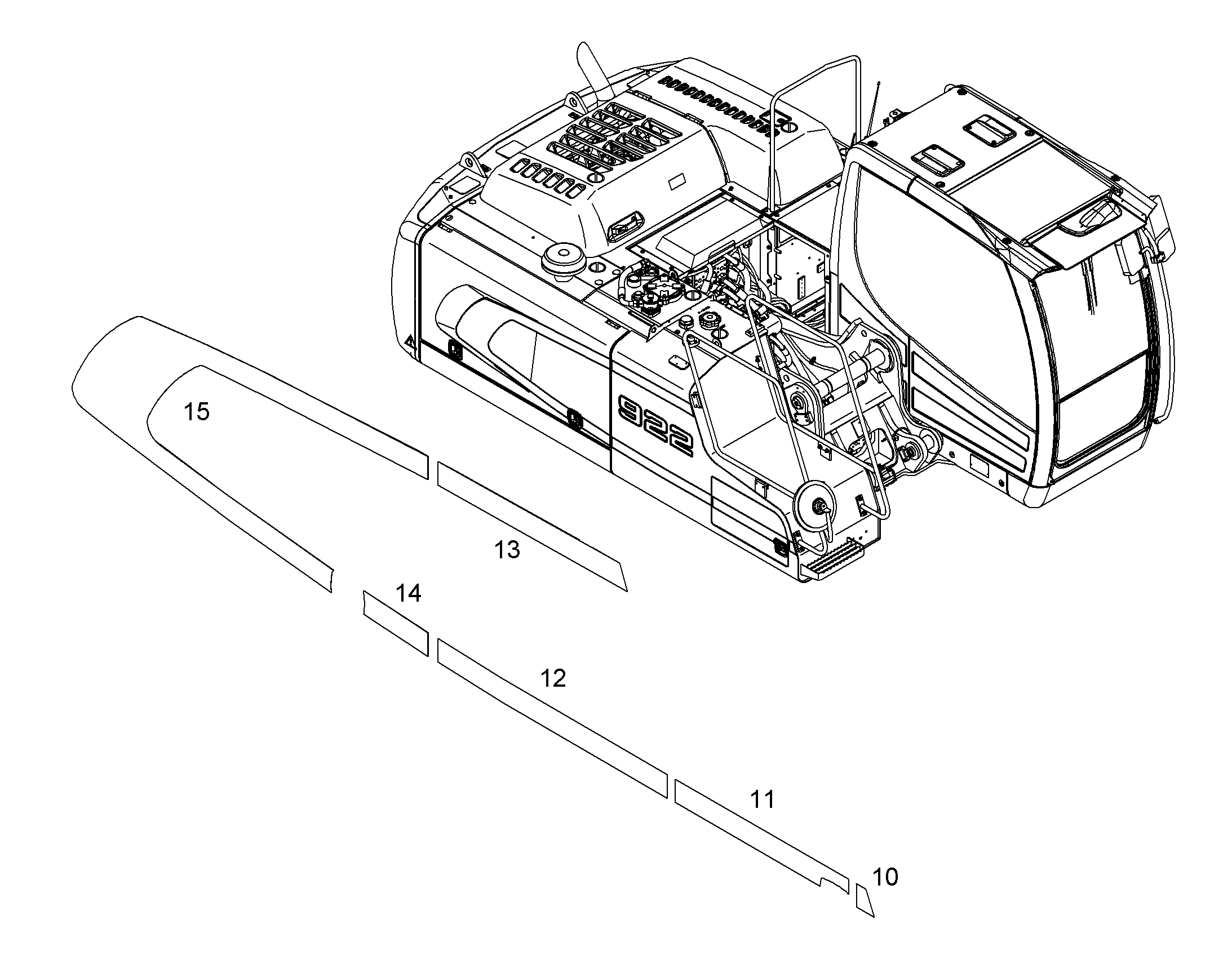 ТАБЛИЧКА 10859614 LIEBHERR