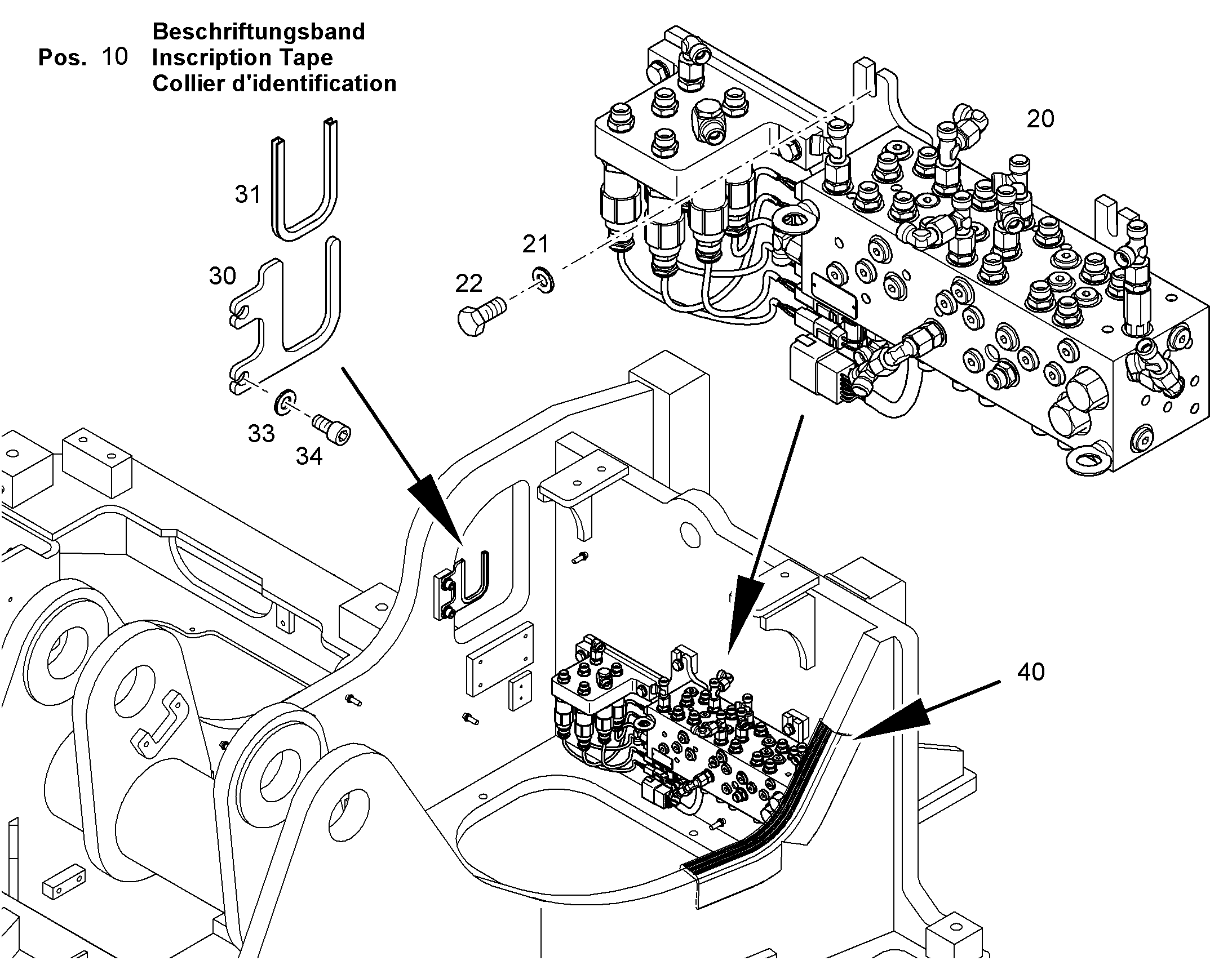 ЛОГИЧЕСКИЙ БЛОК, УСТАНОВКА 10849421 LIEBHERR