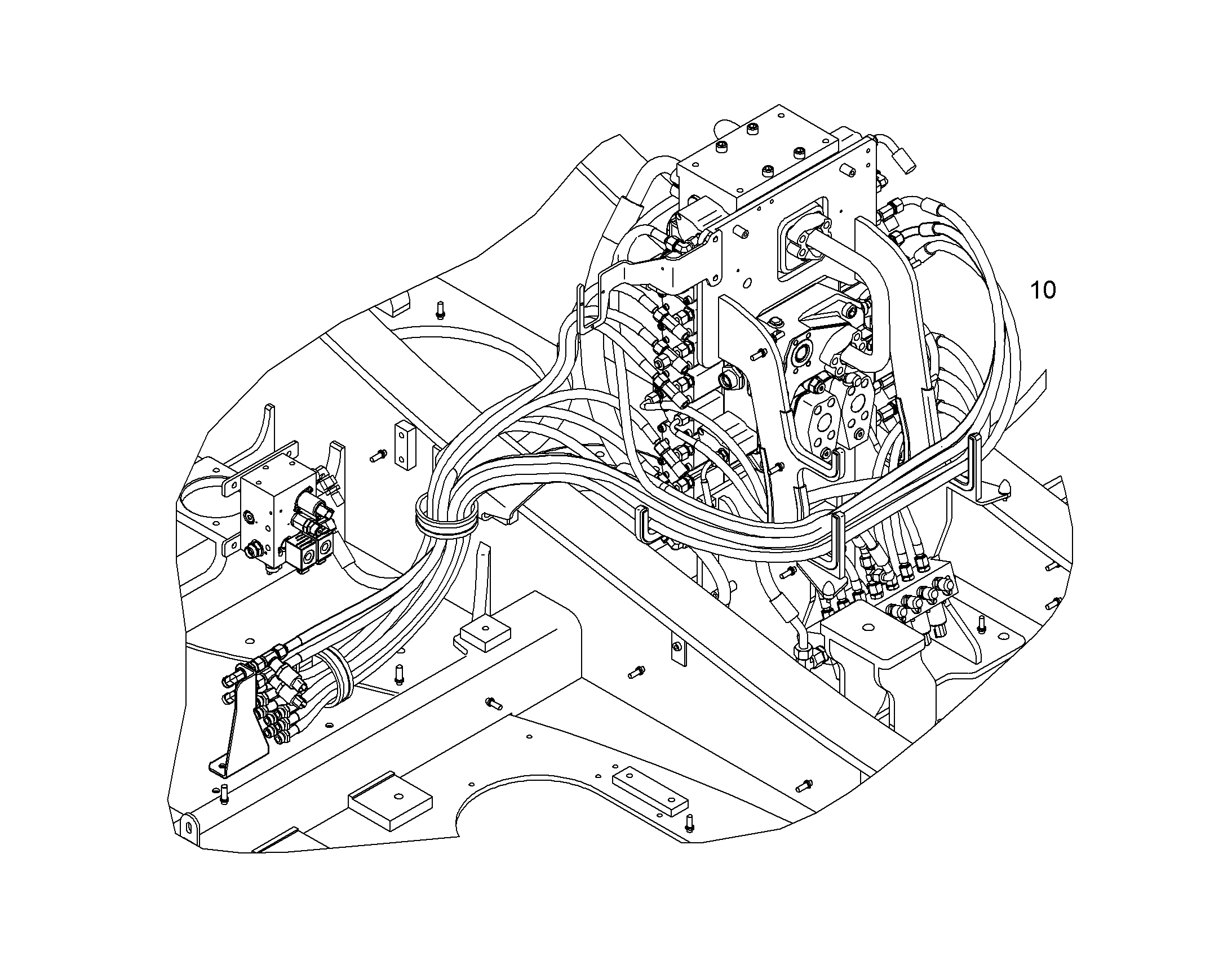 ДООБОРУДОВАНИЕ ДЛЯ B203 10856705 LIEBHERR