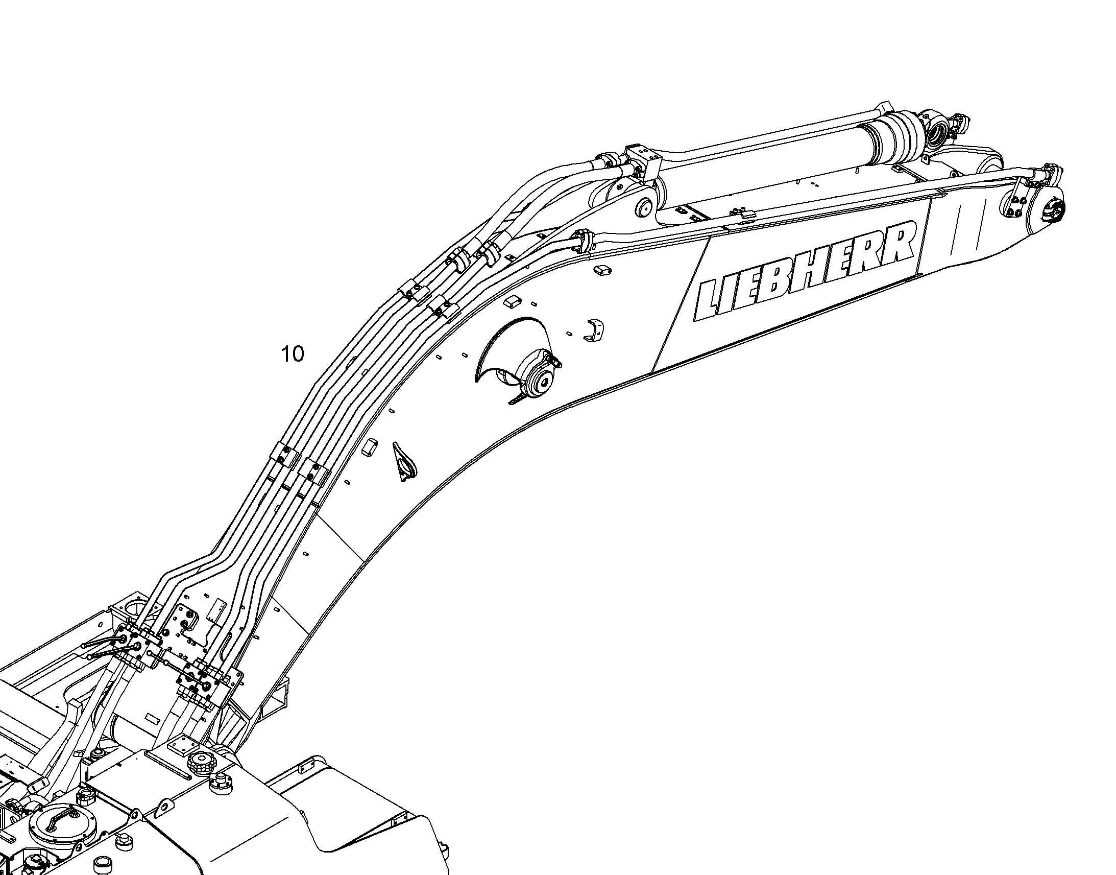 ДОПОЛНЕНИЕ-ЗАПОРНЫЙ КРАН 10851167 LIEBHERR