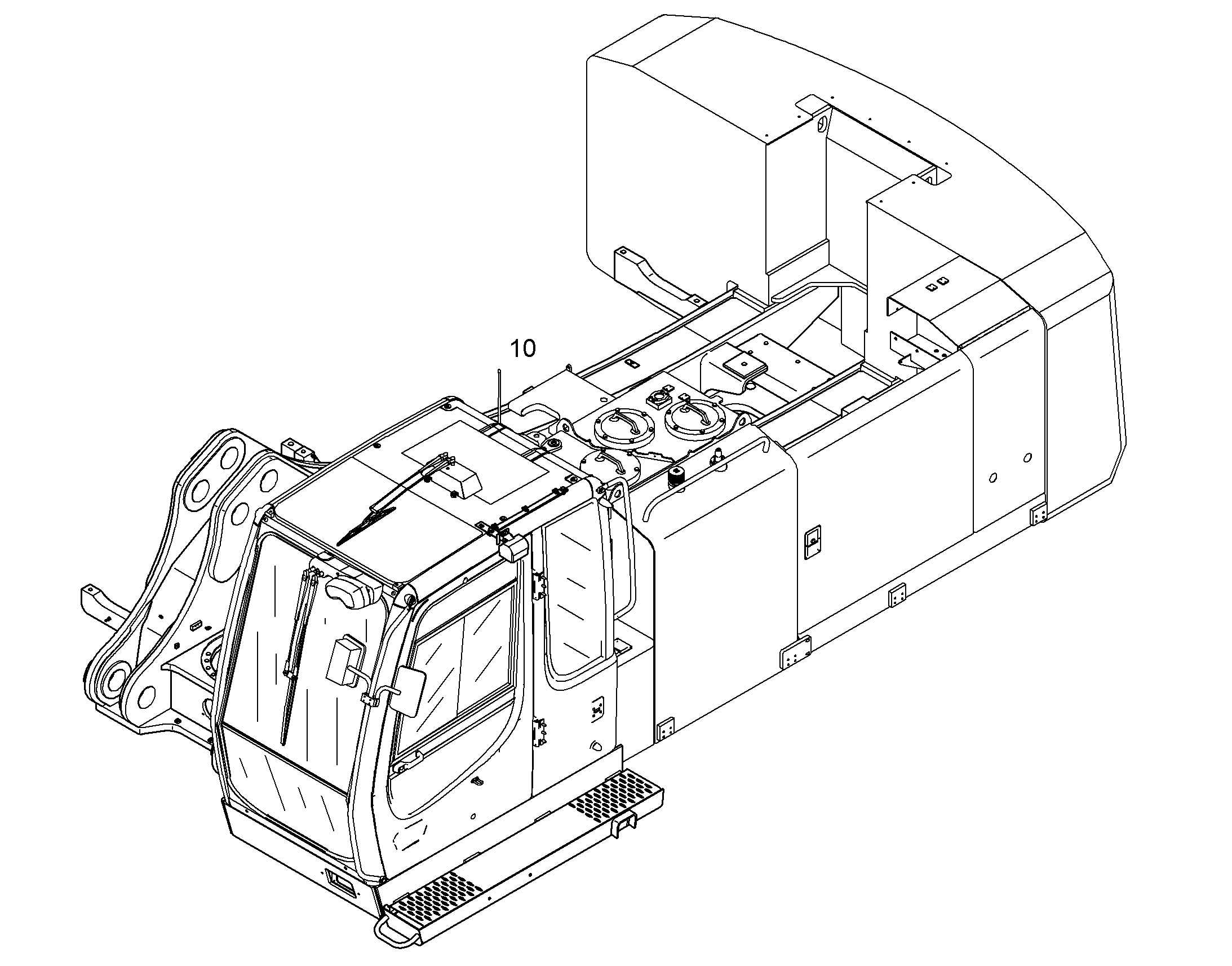 ОСВЕЩ. СЕРВИСНОЕ И НА ЛЕСТНИЦЕ 10854334 LIEBHERR