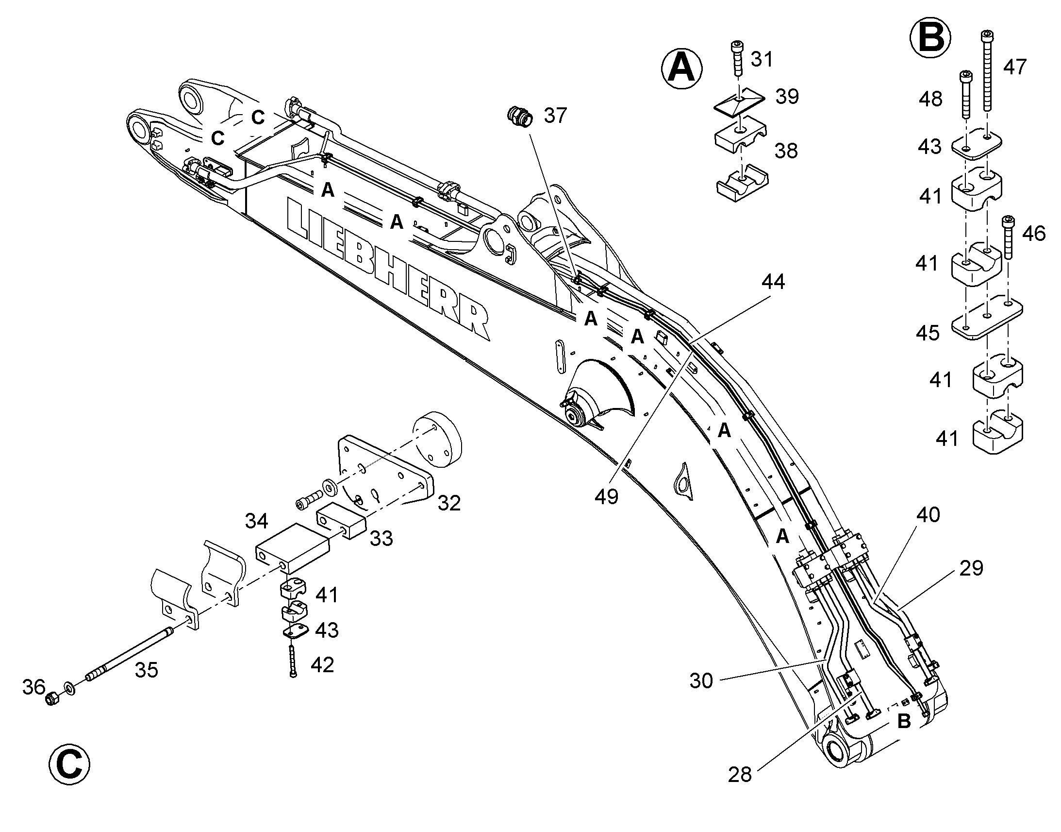 КОНСОЛЬ 10860247 LIEBHERR