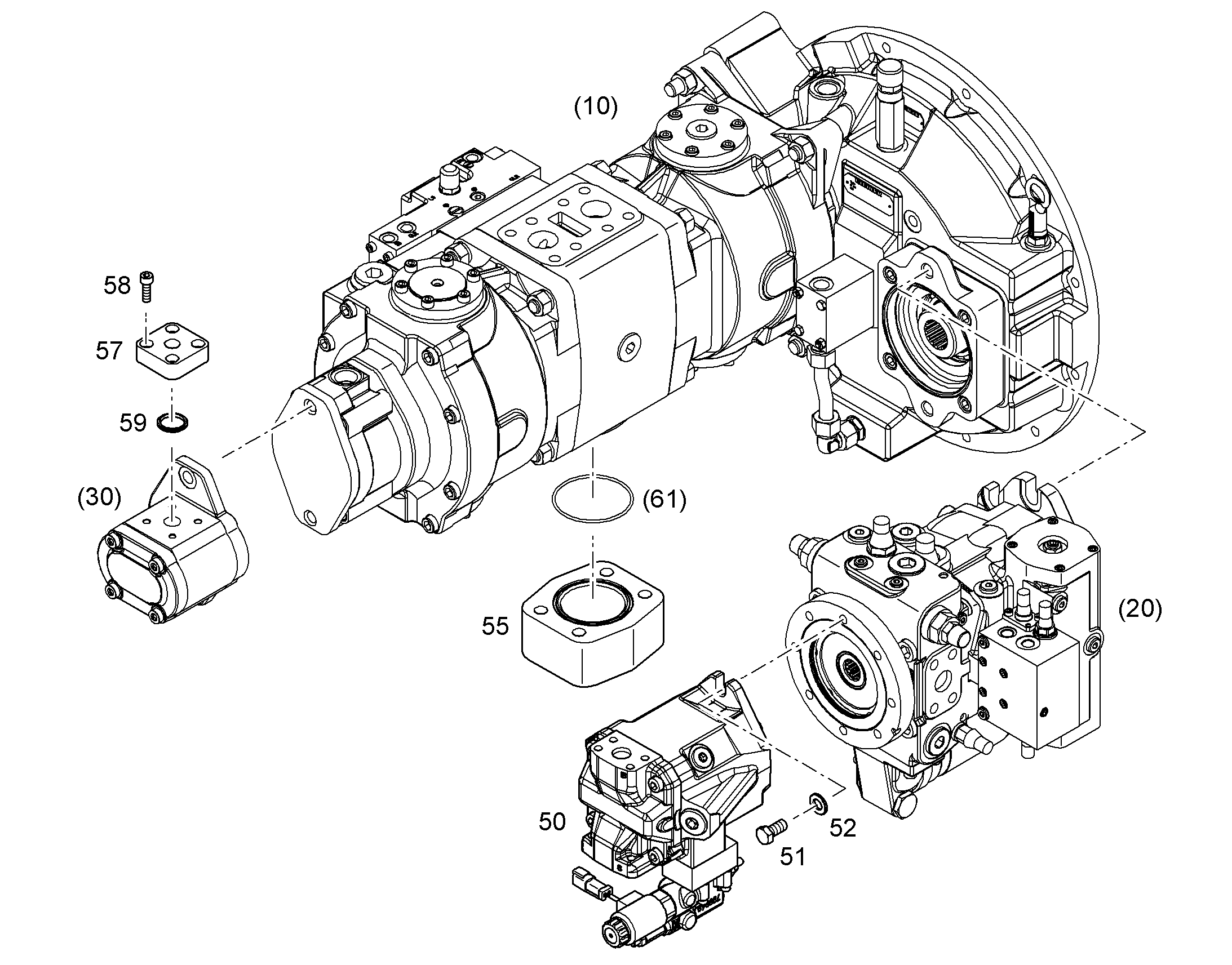 РАСПОРКА 10399789 LIEBHERR