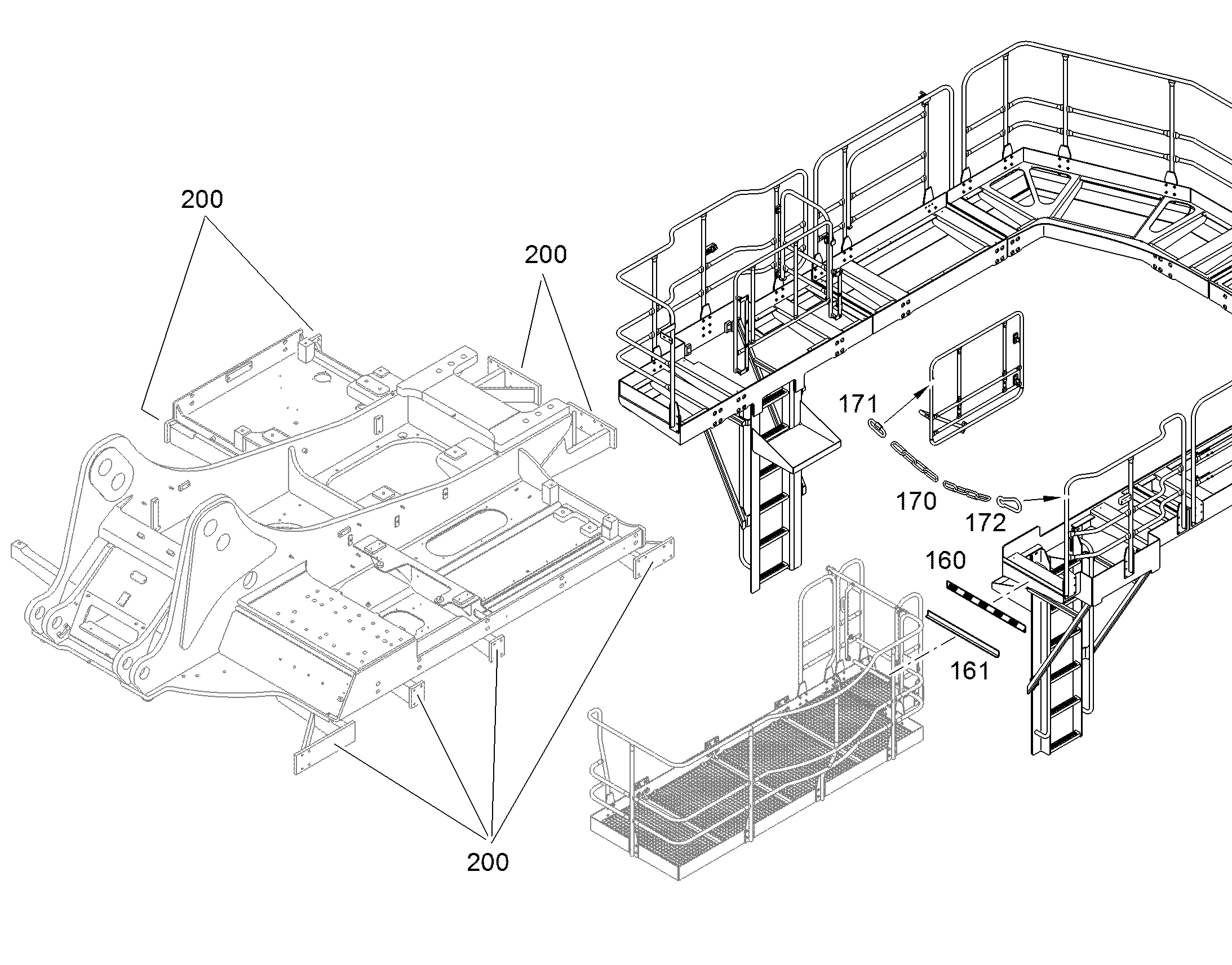 ПЕРЕОБОРУД. ПОВОР. ПЛАТФОРМЫ 10858296 LIEBHERR