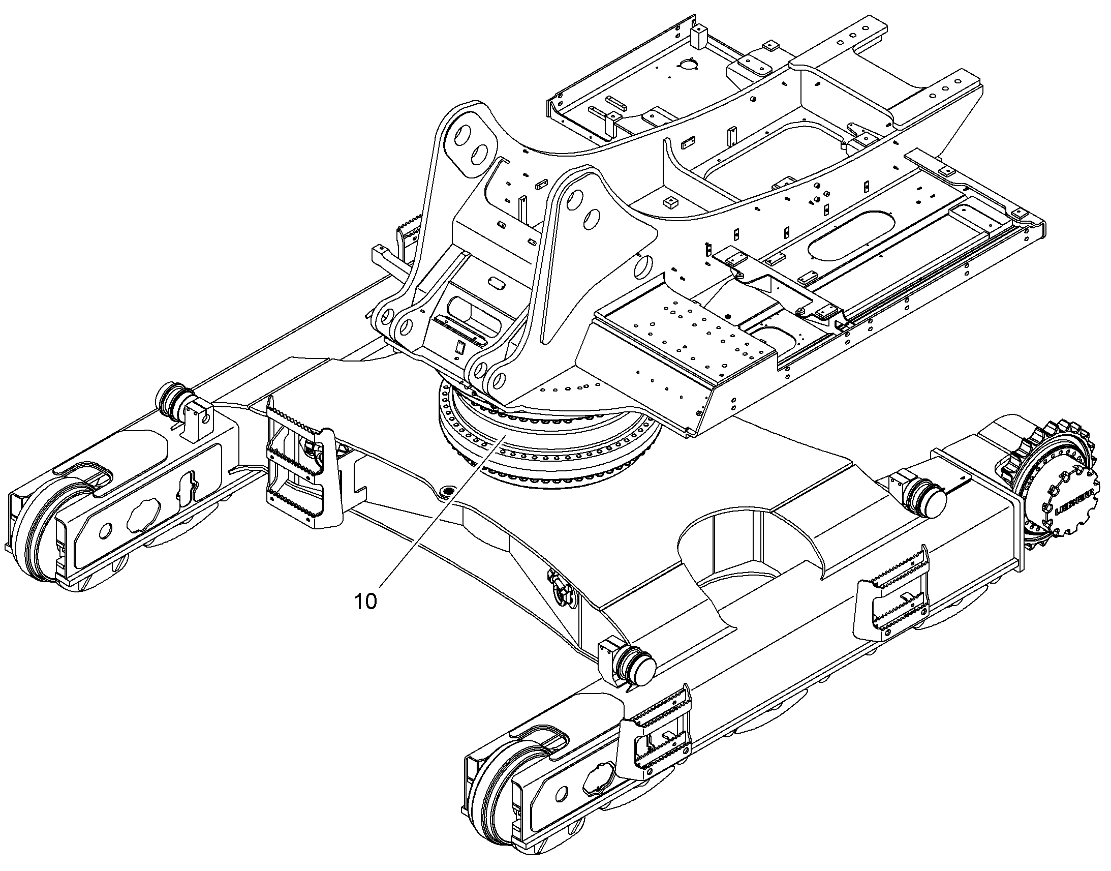 БАШНЯ ВОЗВЫШЕНИЯ 440 MM 10860483 LIEBHERR