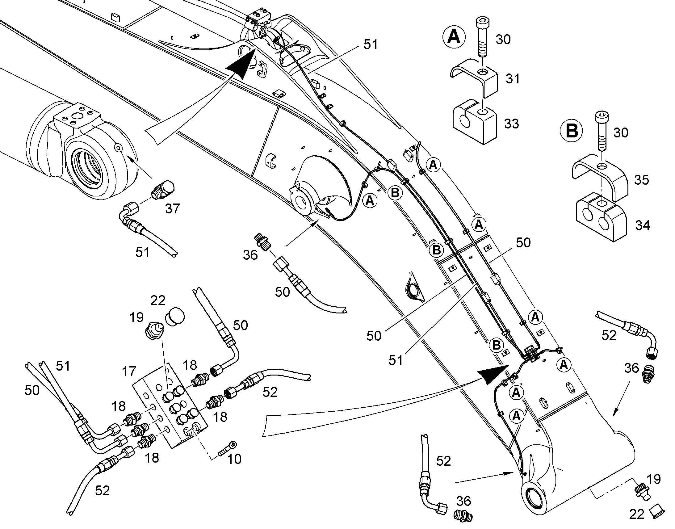 ШЛАНГ 4X2966 11212512 LIEBHERR