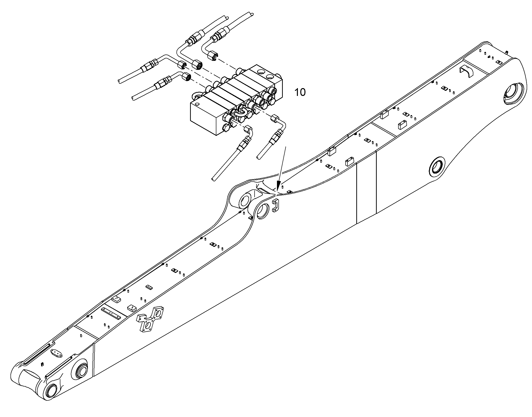 ЦЕНТРАЛИЗОВАННАЯ СМАЗКА 11457214 LIEBHERR