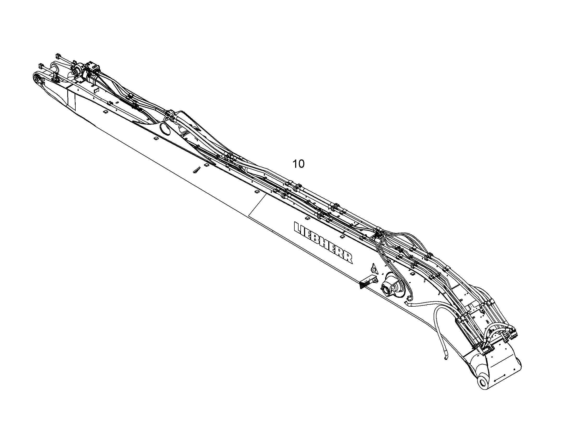 ЗАЩ.ТРУБЫ ЦИЛ.РУК. 10084423 LIEBHERR