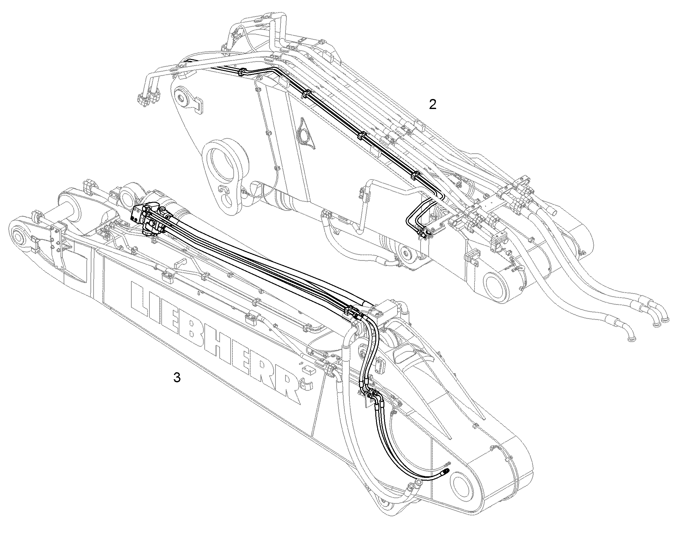 ЗАЩ.ТРУБЫ ЦИЛ.РУК. 10835150 LIEBHERR