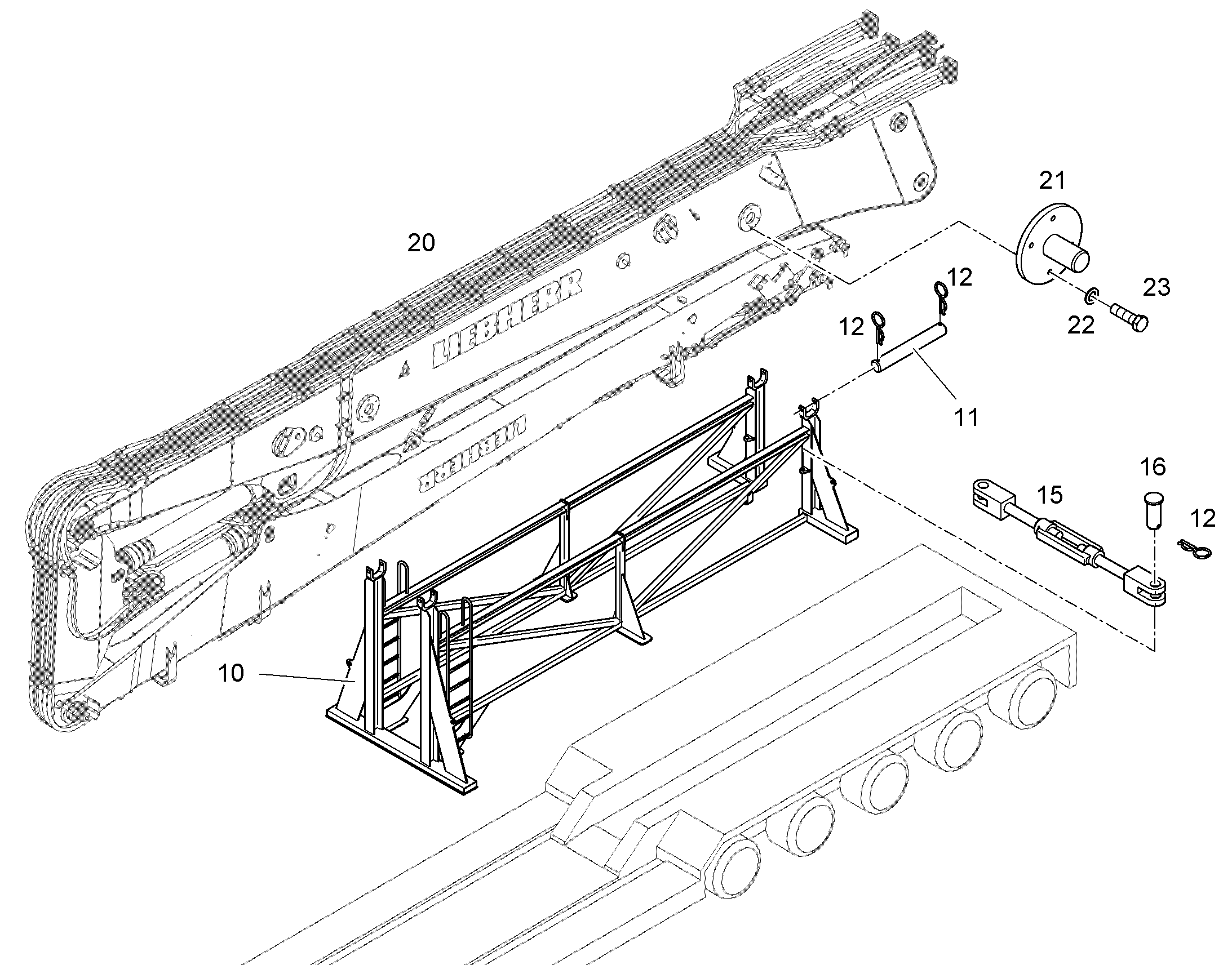УСТР-ВО Д.ХРАН.ОБОРУД. Д.СНОСА 10383229 LIEBHERR