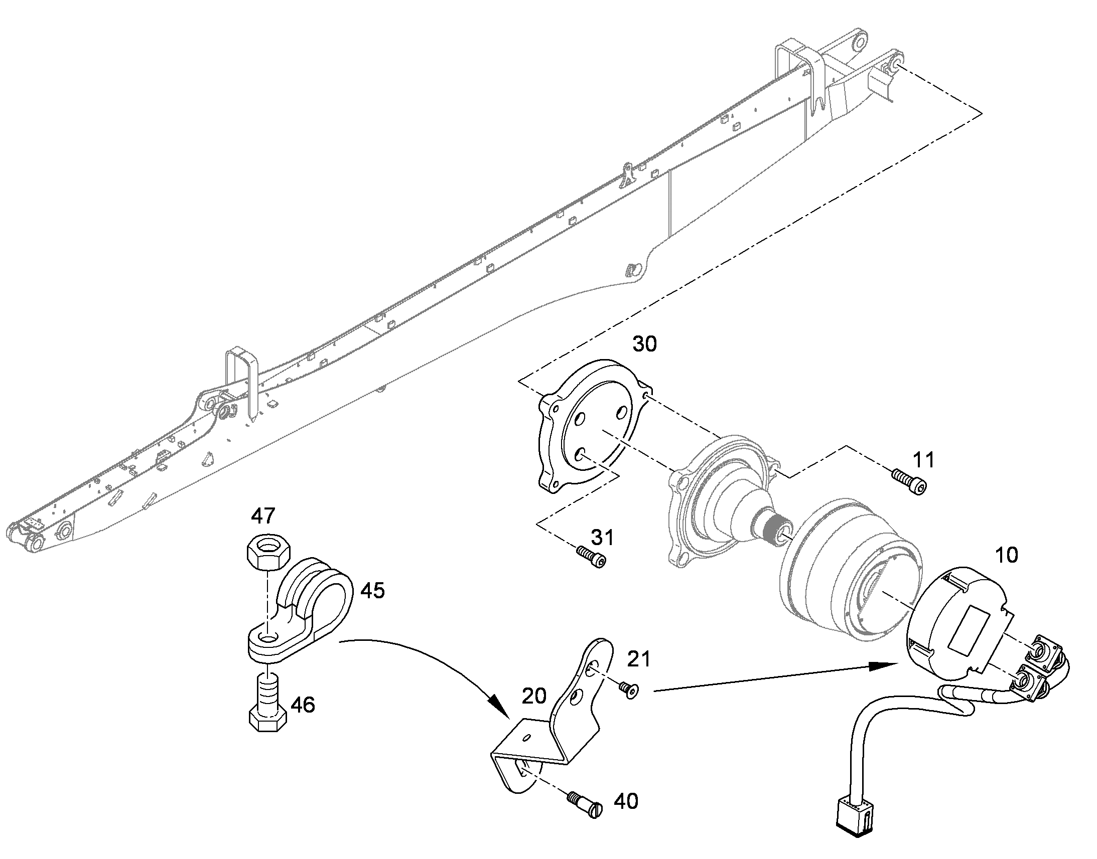 ПОВОДОК LRS 10395749 LIEBHERR