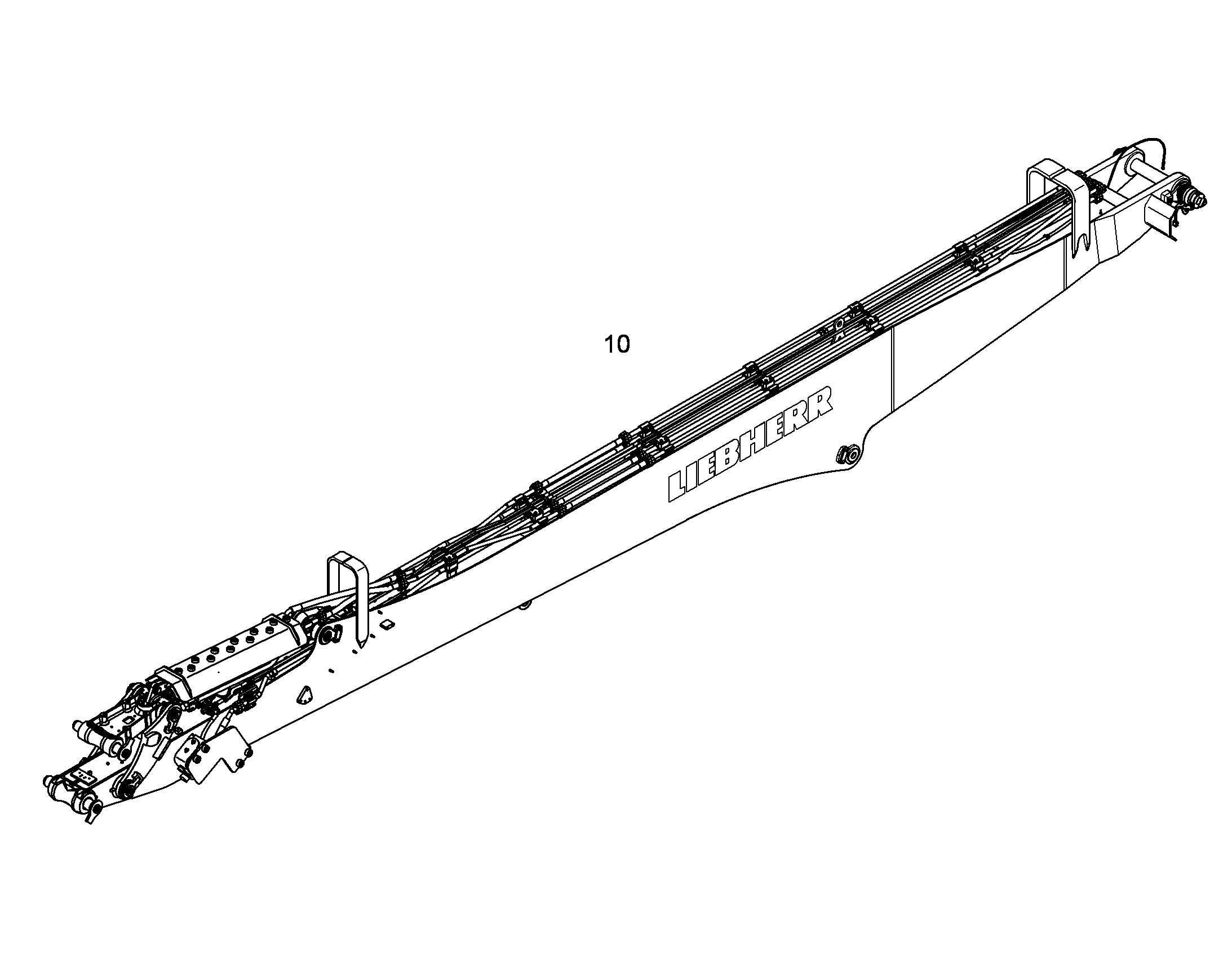 СТЕРЖЕНЬ ДЛЯ СНОСА 11,00M 10375294 LIEBHERR