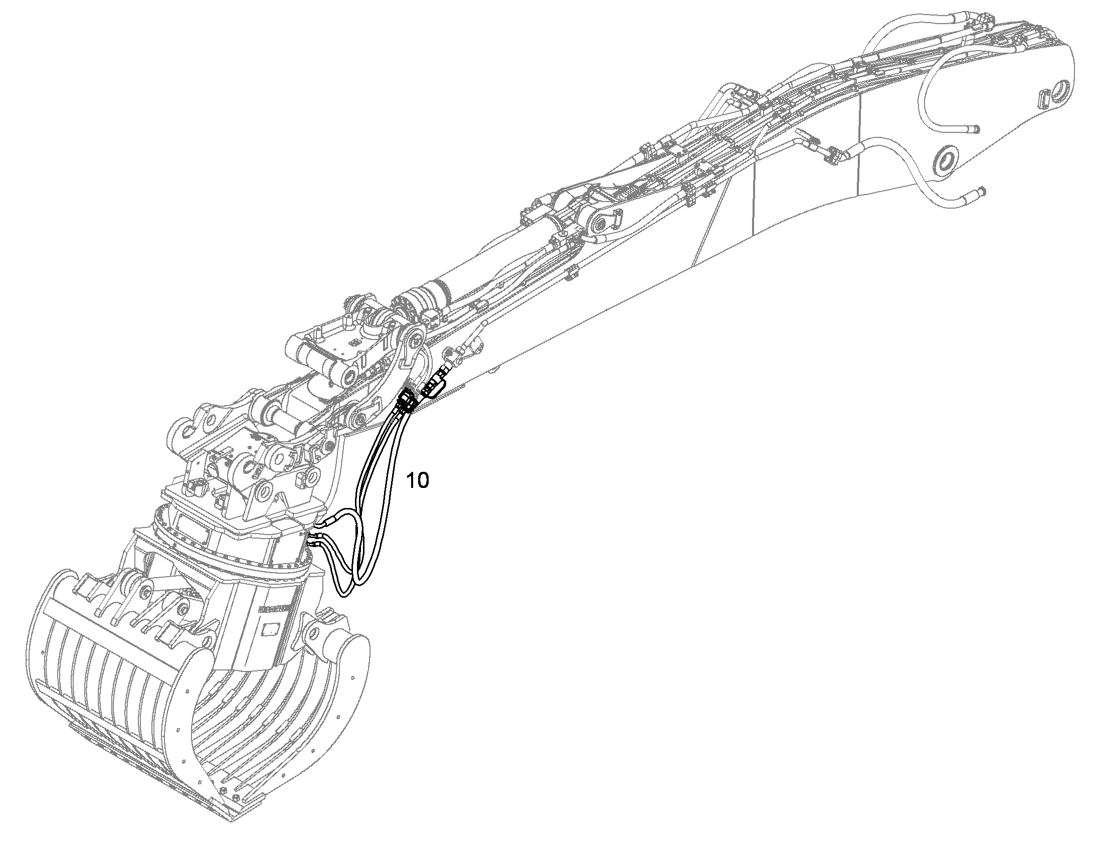 ГИДРАВЛИЧЕСКИЕ ШЛАНГИ, НАБОР 10387798 LIEBHERR