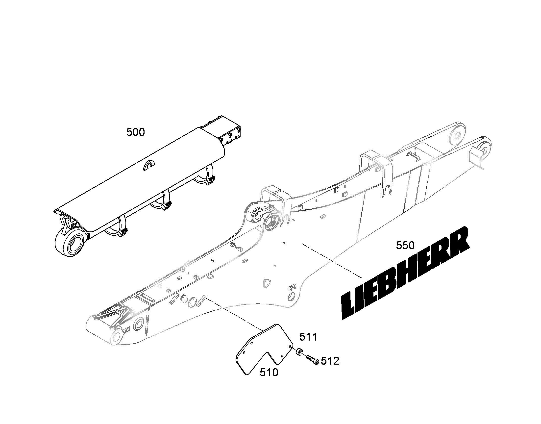 ЗАЩИТА 10388758 LIEBHERR