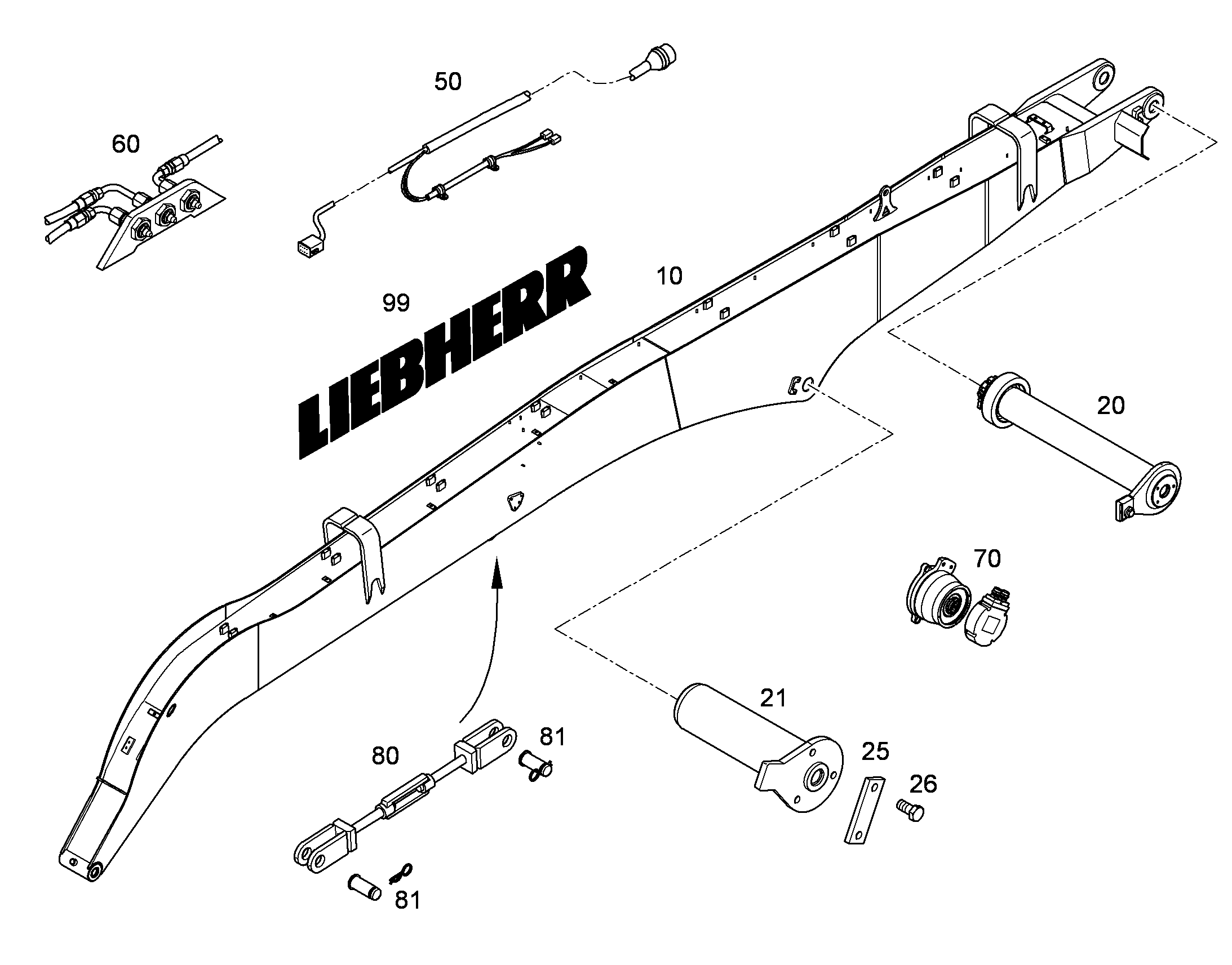 ЦЕНТРАЛИЗОВАННАЯ СМАЗКА 10381776 LIEBHERR