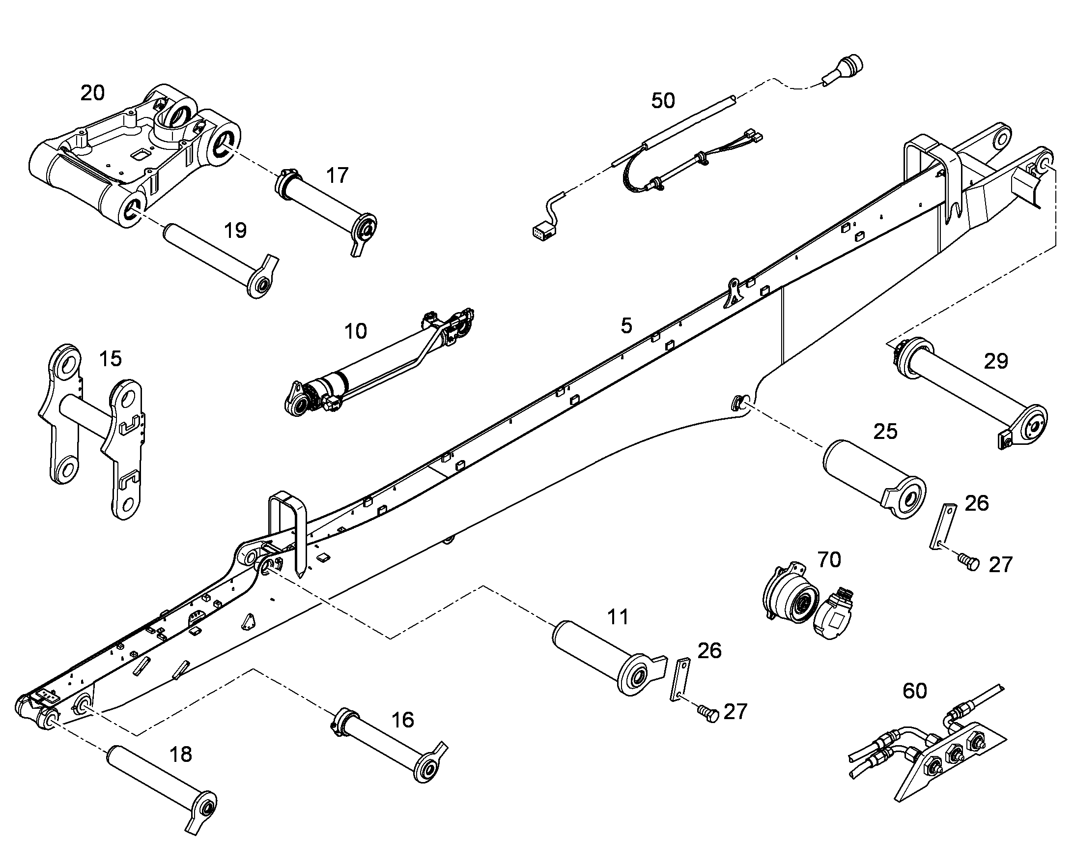 DUST SUPPRESSION SYSTEM 11461527 LIEBHERR