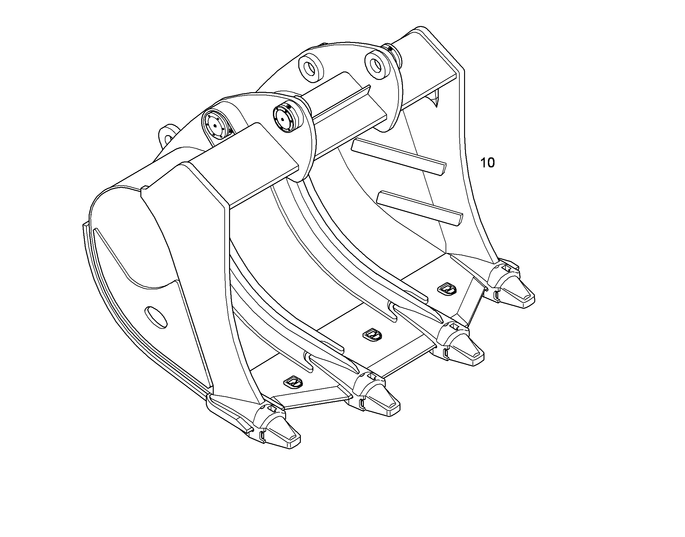 ЛОПАТА ОБРАТНАЯ HDL 10391096 LIEBHERR