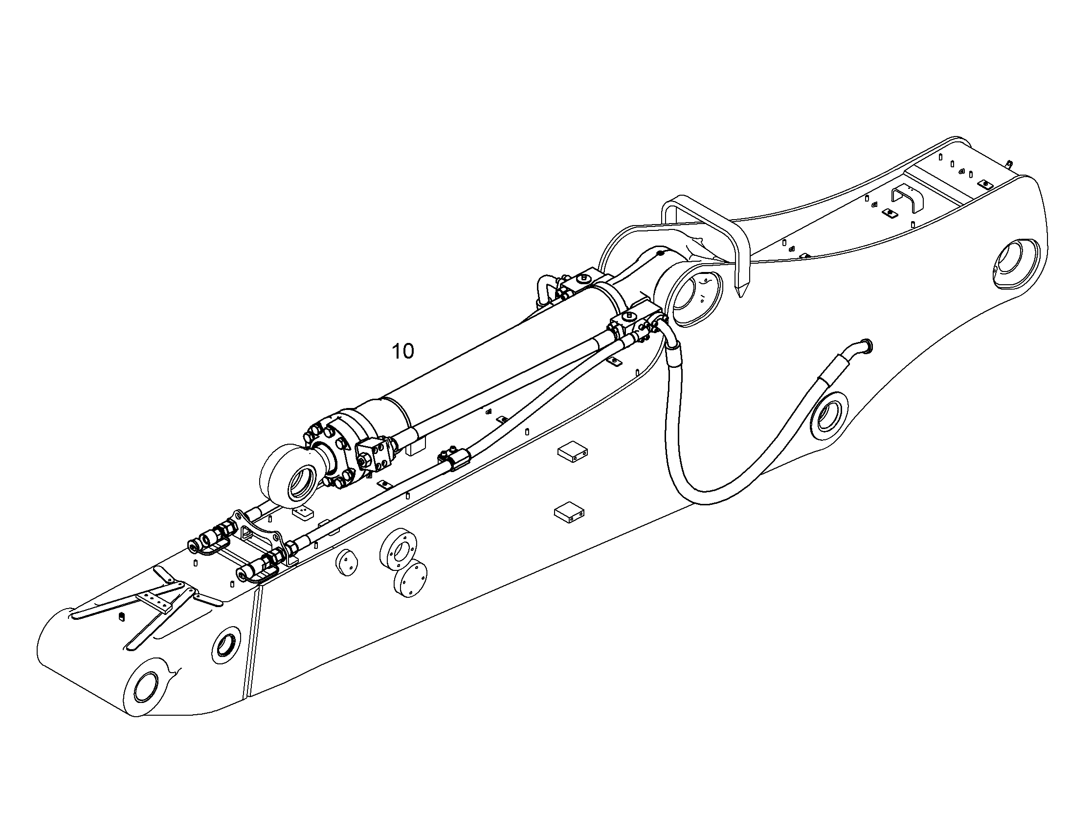 ПРОВОДКА ПРИВОД ГРЕЙФЕРА 10383586 LIEBHERR