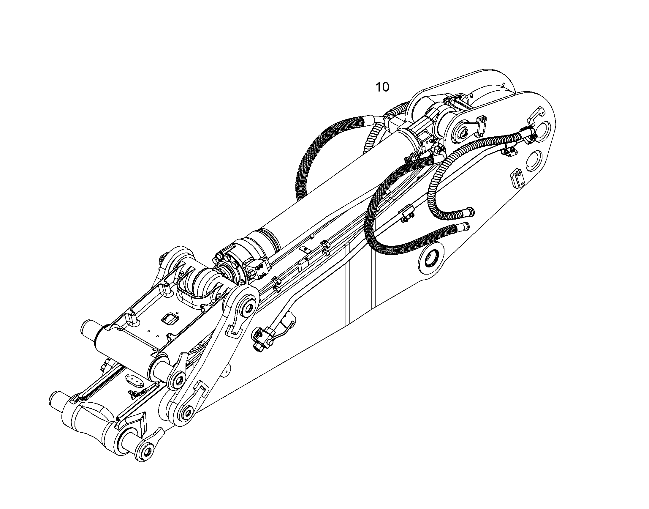 ПРОВОДКА МОНТАЖ AHS 10384482 LIEBHERR