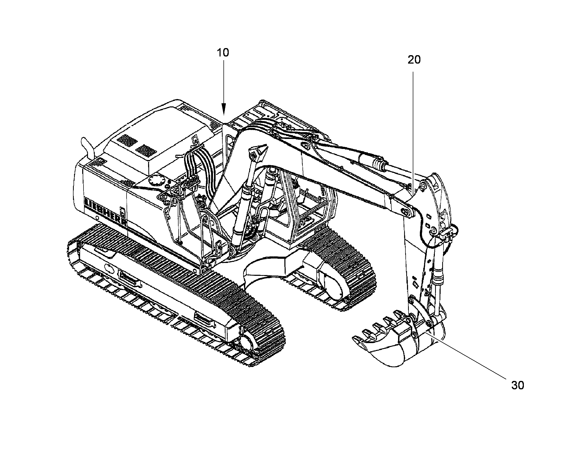 СМАЗОЧНЫЕ ЛИНИИ ДЛЯ НАКЛАДОК 10387236 LIEBHERR