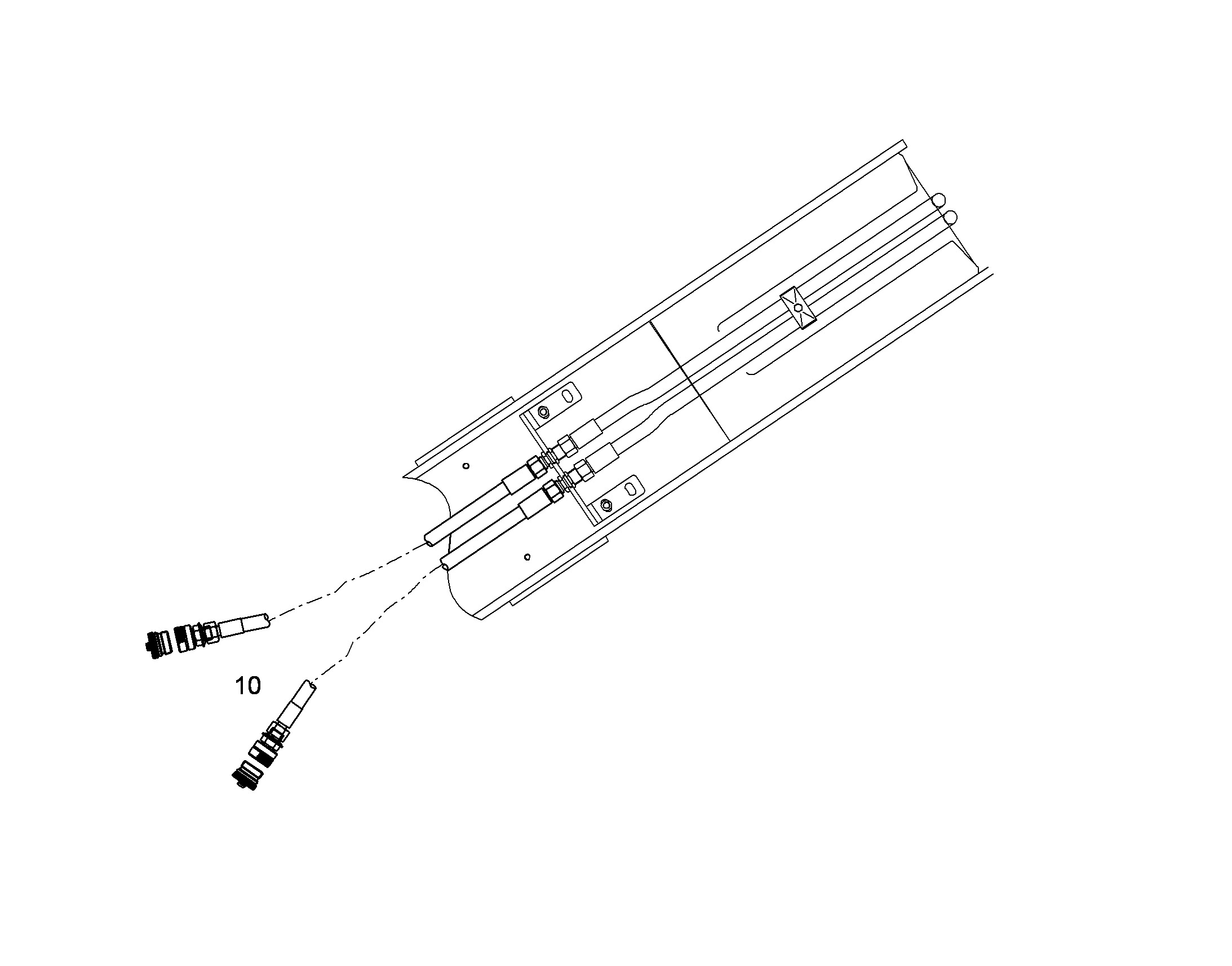 ДОПОЛНЕНИЕ-БЫСТРОСМЕННОЕ СОЕД. 10096600 LIEBHERR