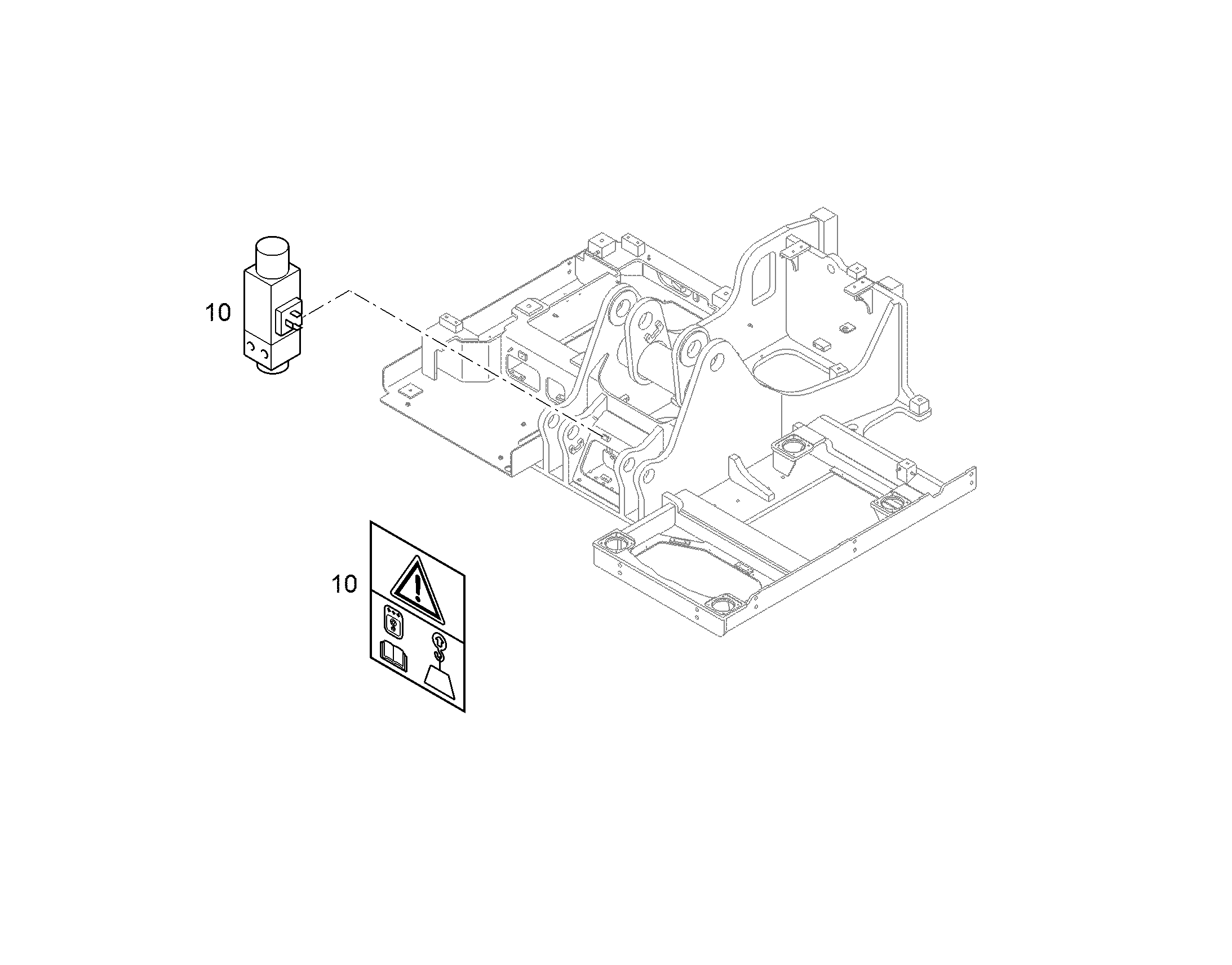 УСТР.ПРЕДУП.О ПЕРЕГРУЗКЕ R944C 10387167 LIEBHERR