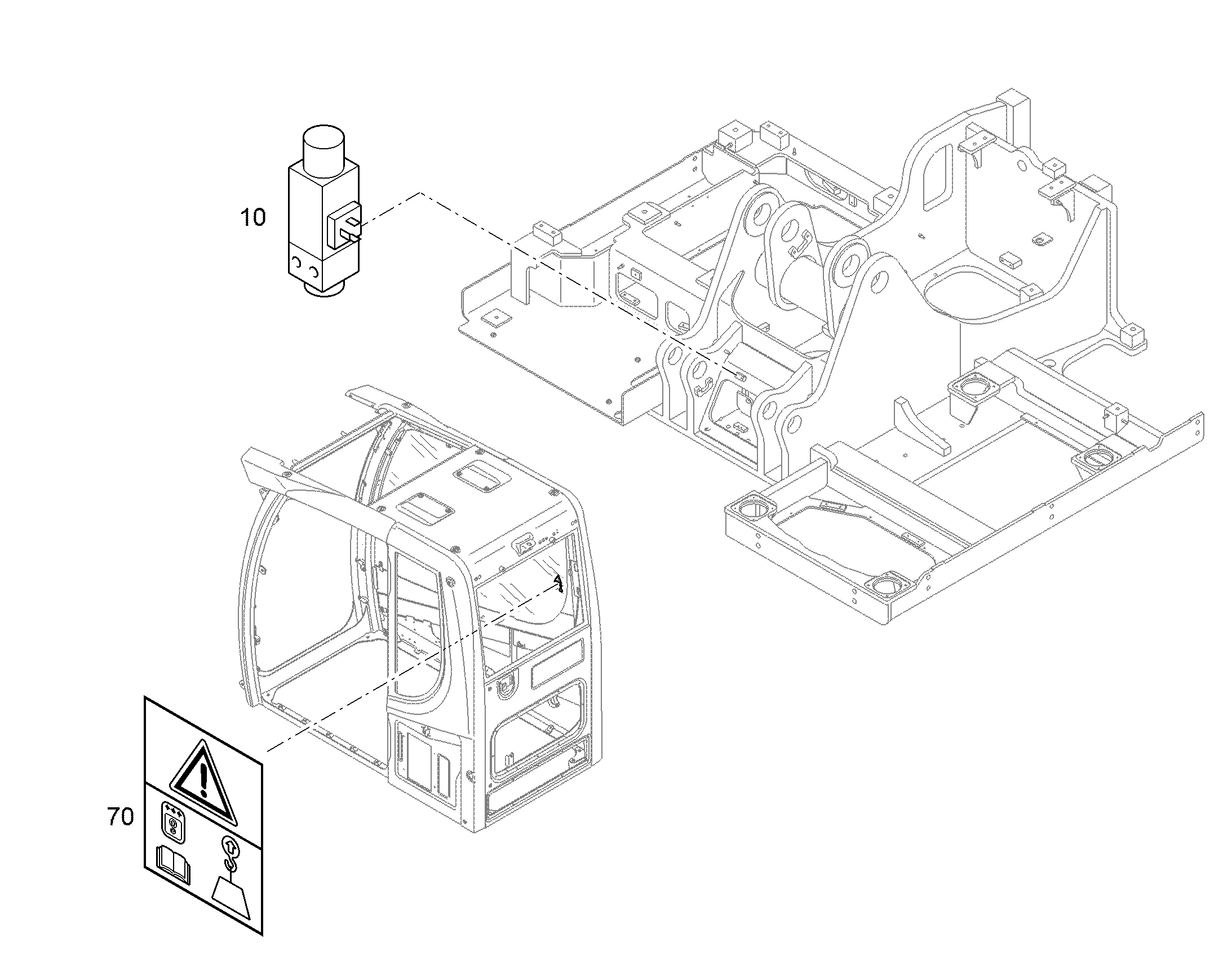 УСТР.ПРЕДУП.О ПЕРЕГРУЗКЕ R944C 10387168 LIEBHERR