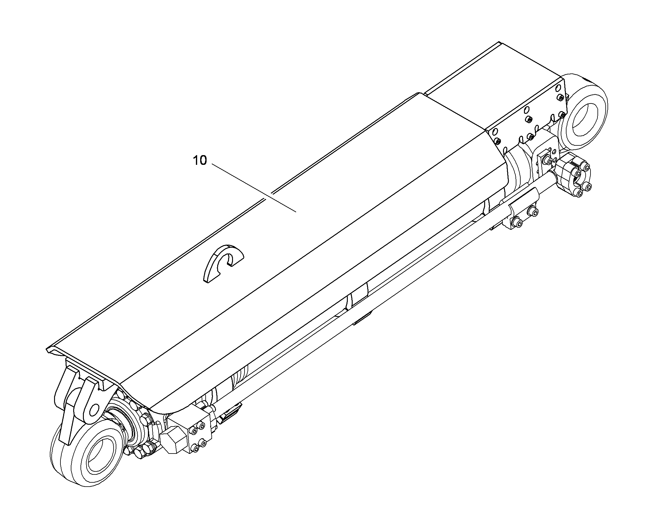 ЗАЩИТА ШАТУНА Д.ЦИЛИНДРА РУК. 10387242 LIEBHERR