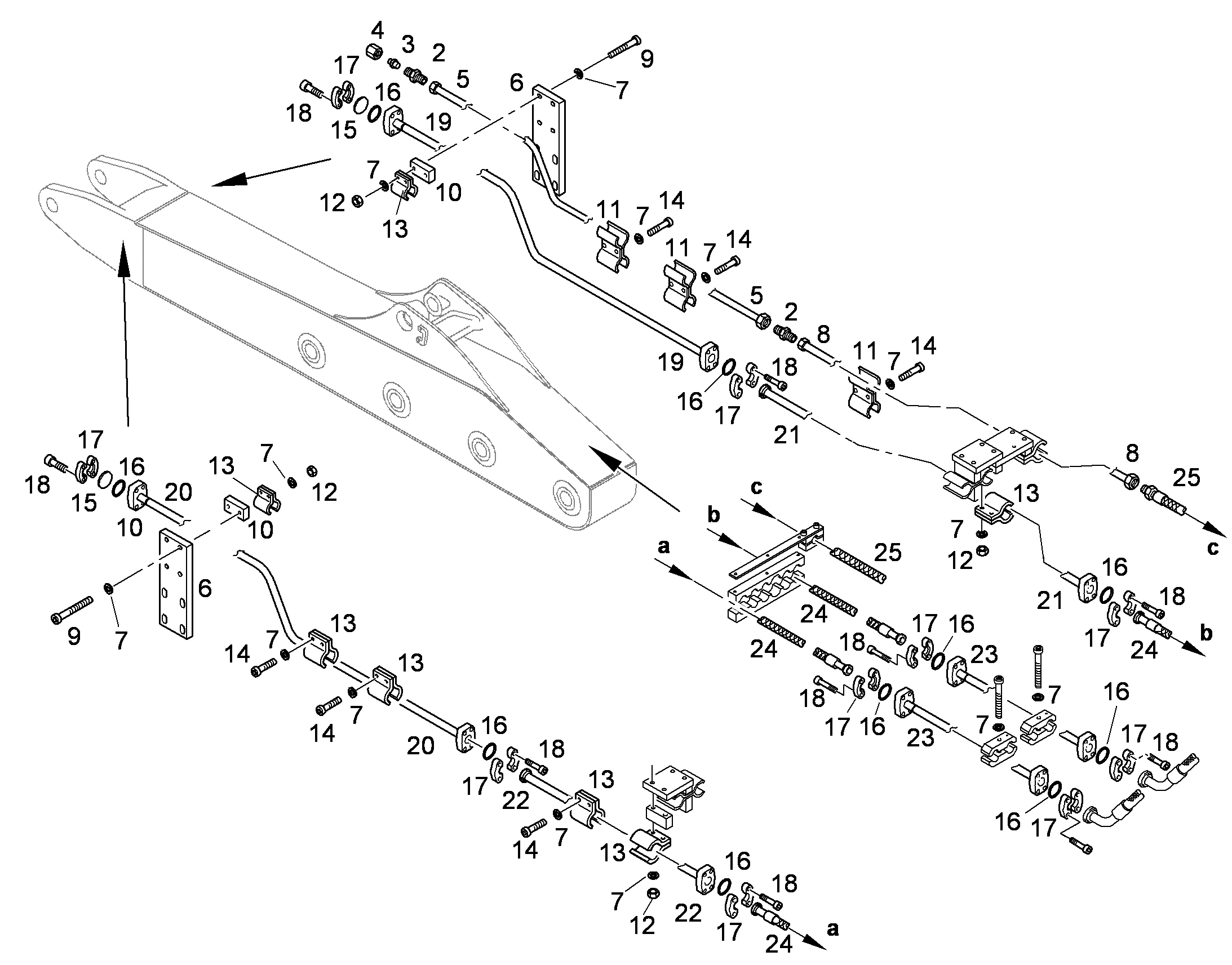 ШЛАНГ 32X3560 5617274 LIEBHERR
