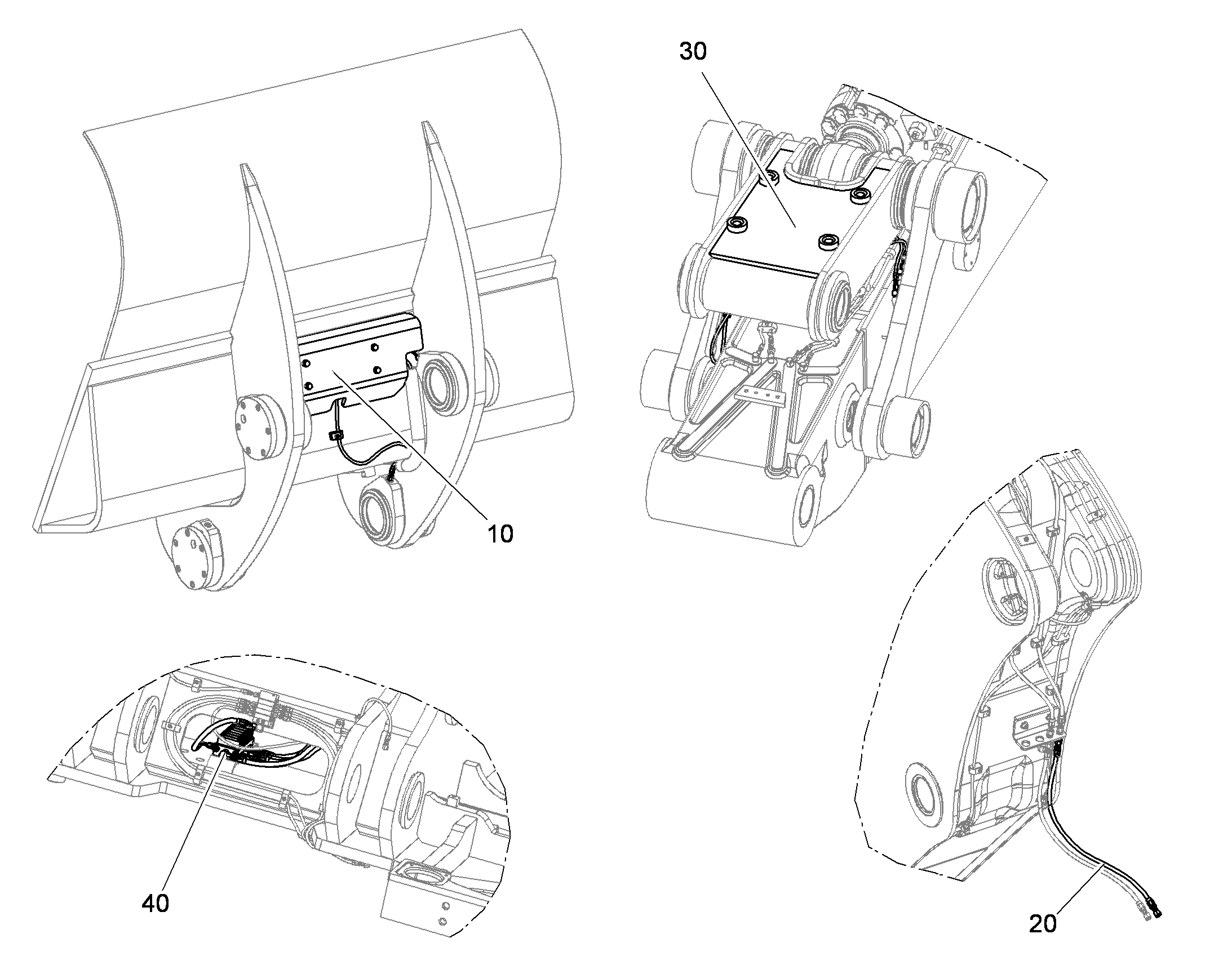 СМАЗОЧНЫЕ ЛИНИИ ДЛЯ НАКЛАДОК 10389054 LIEBHERR