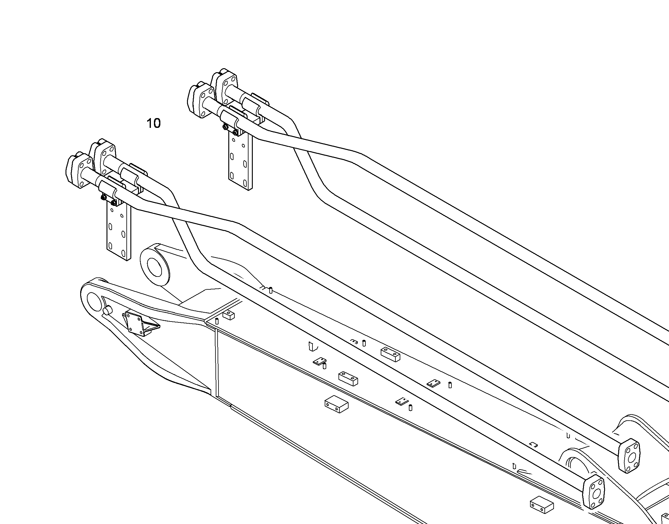ПРОВОДКА МОНТАЖ AHS 10396771 LIEBHERR