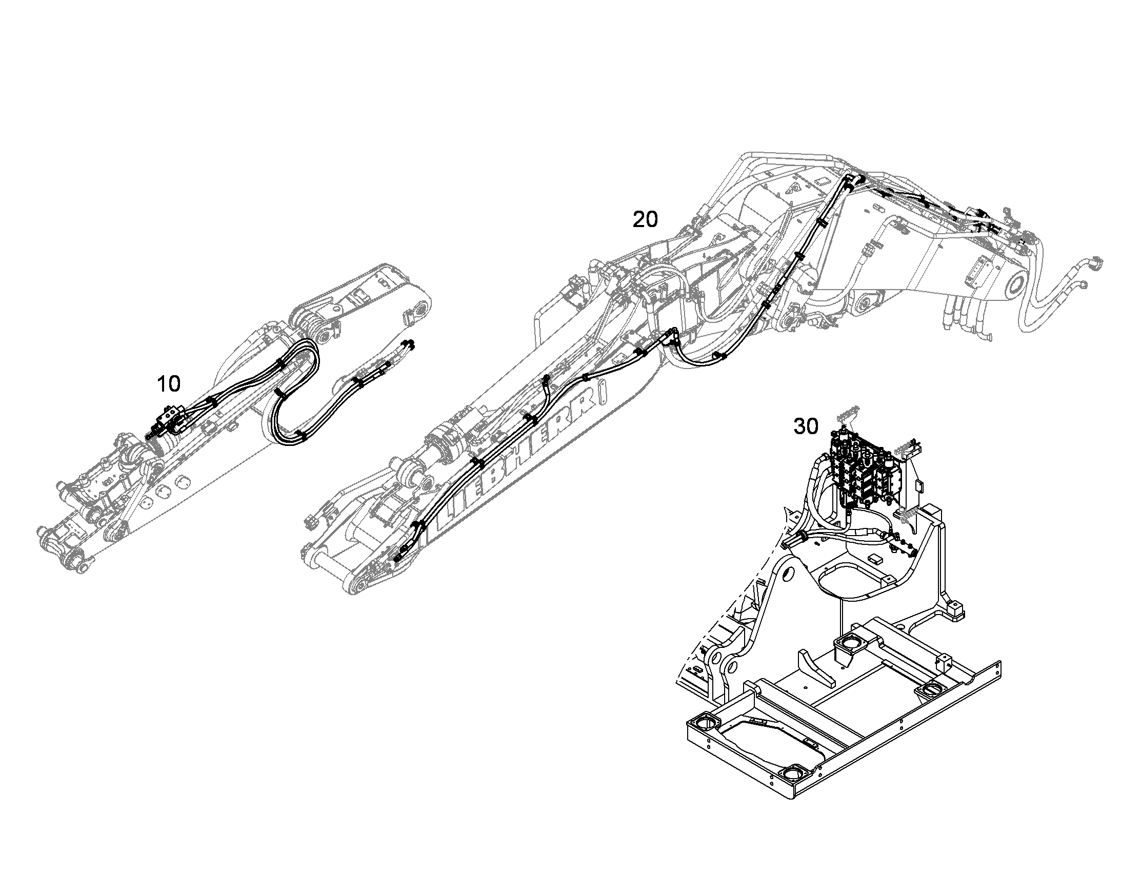 ЗАЩ.ТРУБЫ ЦИЛ.НАКЛ. 10391069 LIEBHERR