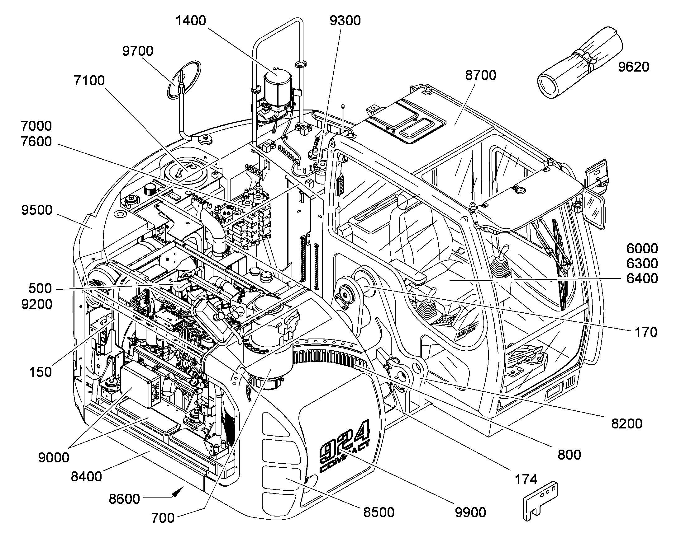 ПУЛЬТ УПРАВЛЕНИЯ 10375347 LIEBHERR