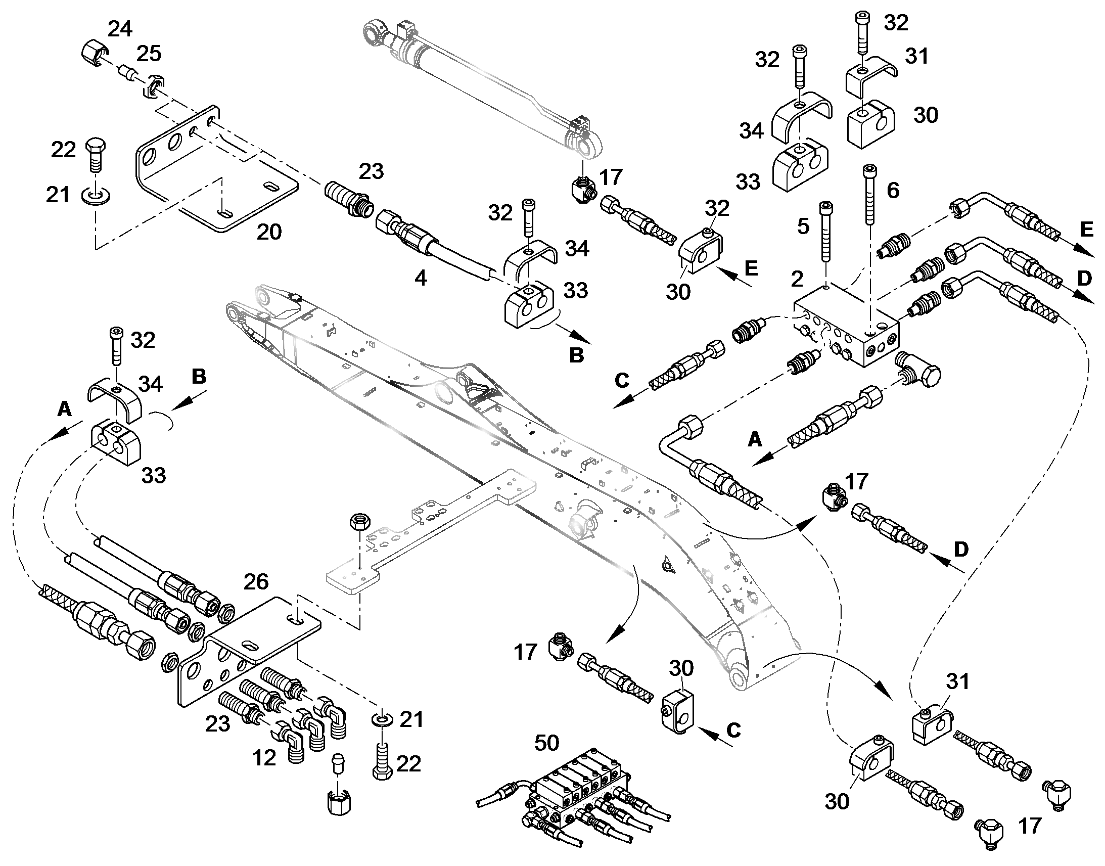 СИСТЕМА СМАЗКИ 10384086 LIEBHERR
