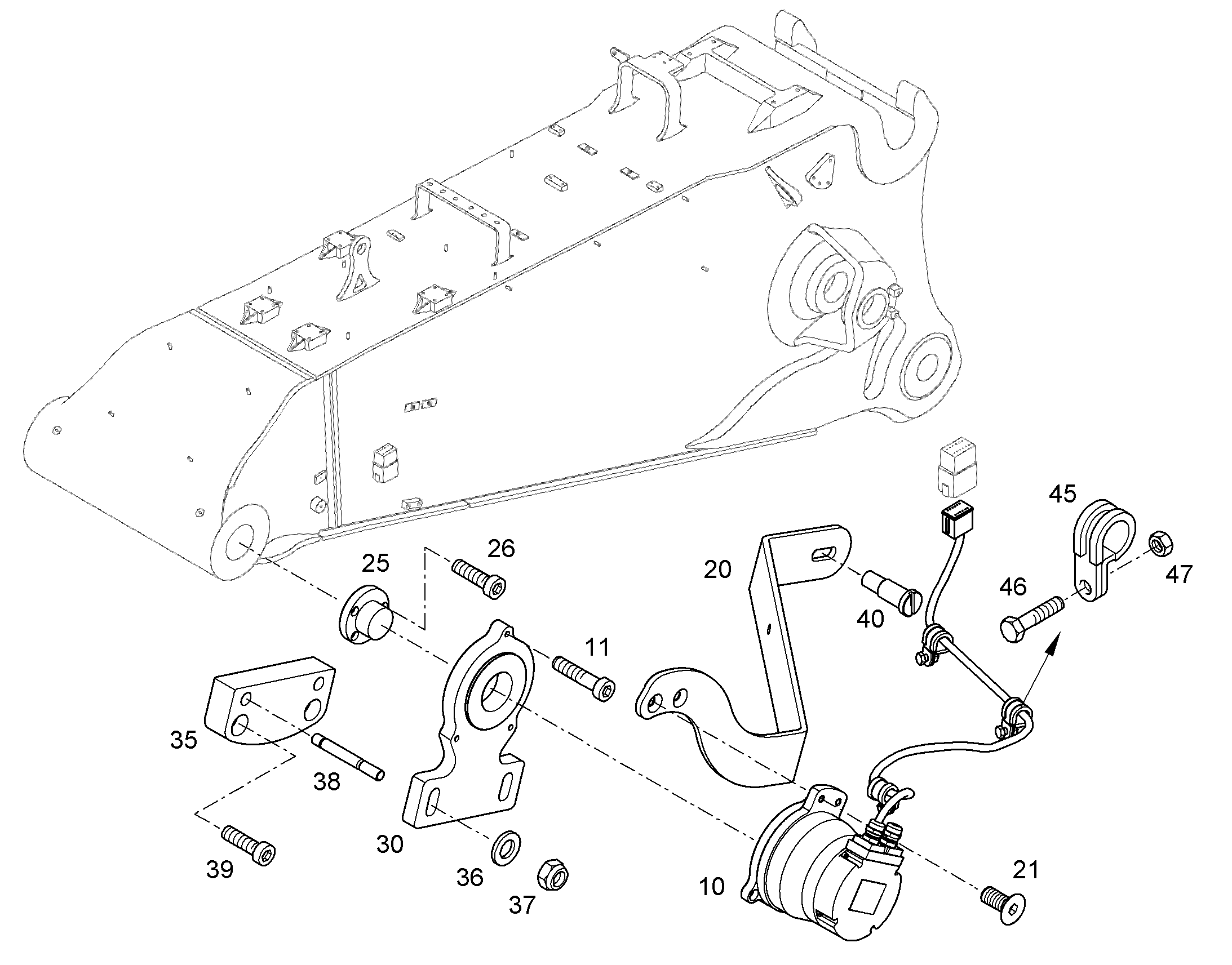 ПОВОДОК LRS 10395452 LIEBHERR