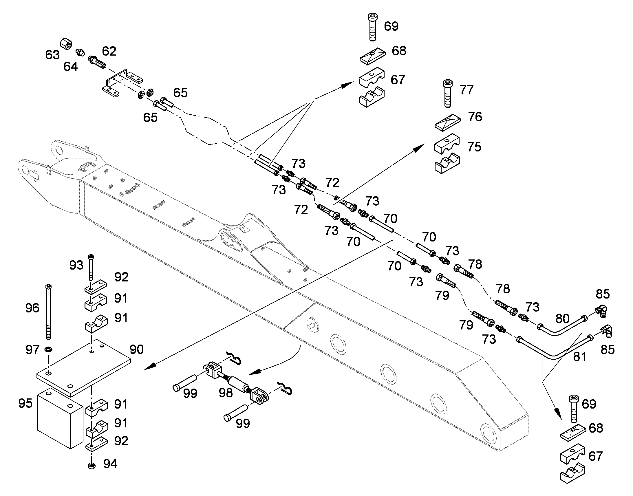 ОПОРА 10384640 LIEBHERR