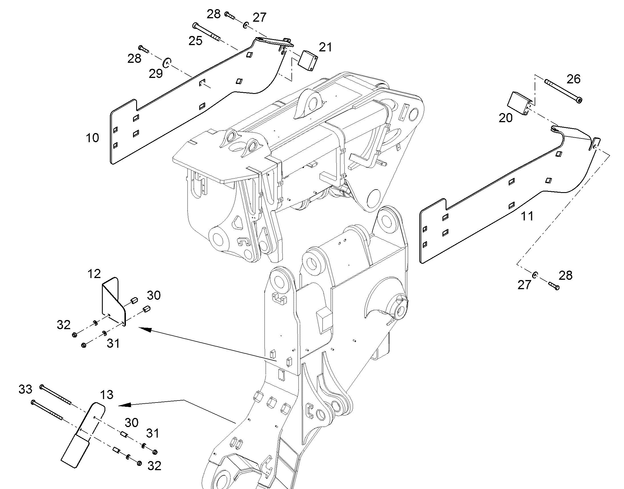 КОЛОДКА 10368025 LIEBHERR