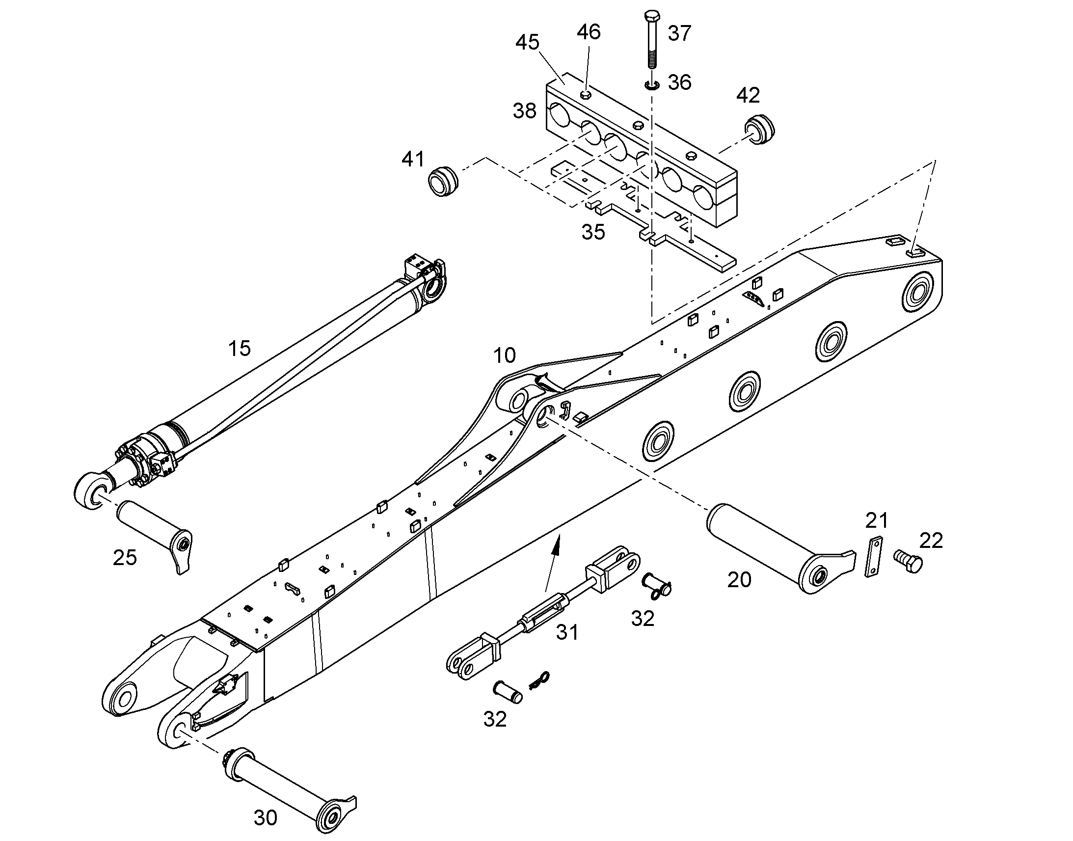 ПРОВОДКА МОНТАЖ AHS 10400954 LIEBHERR