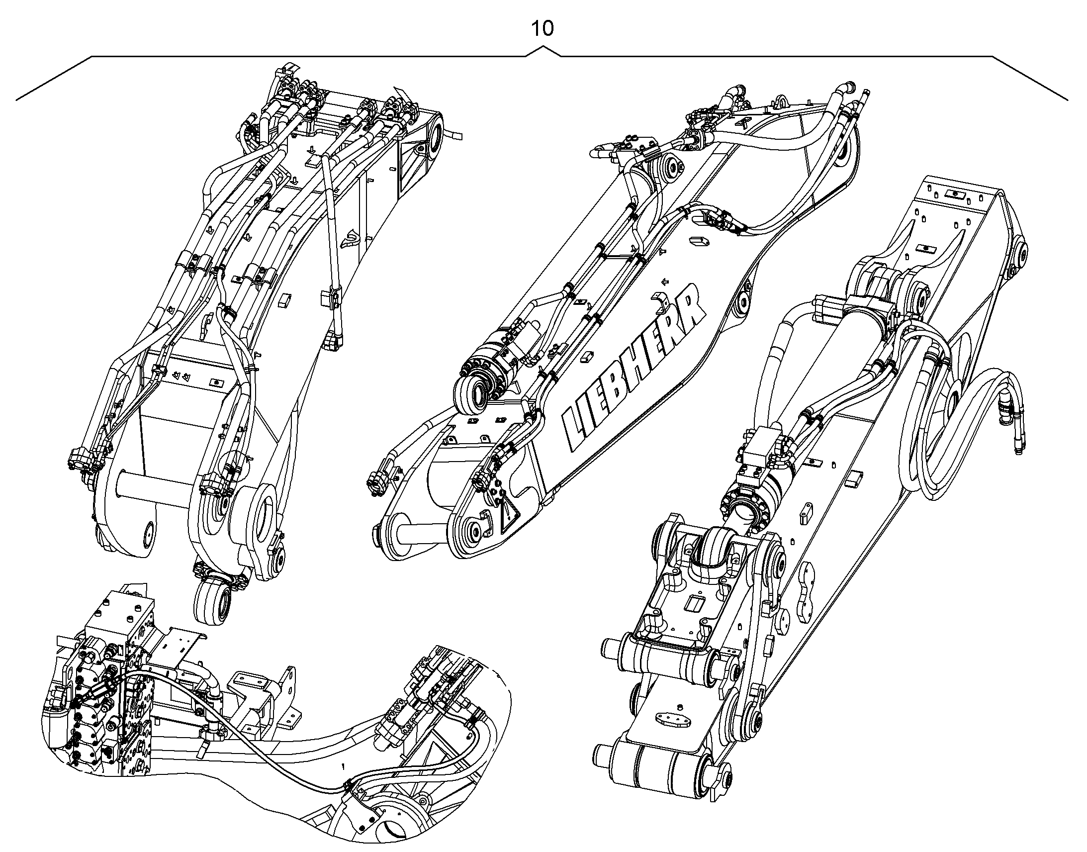 ГРУЗОПОДЪЕМНЫЙ КРАН 10820036 LIEBHERR