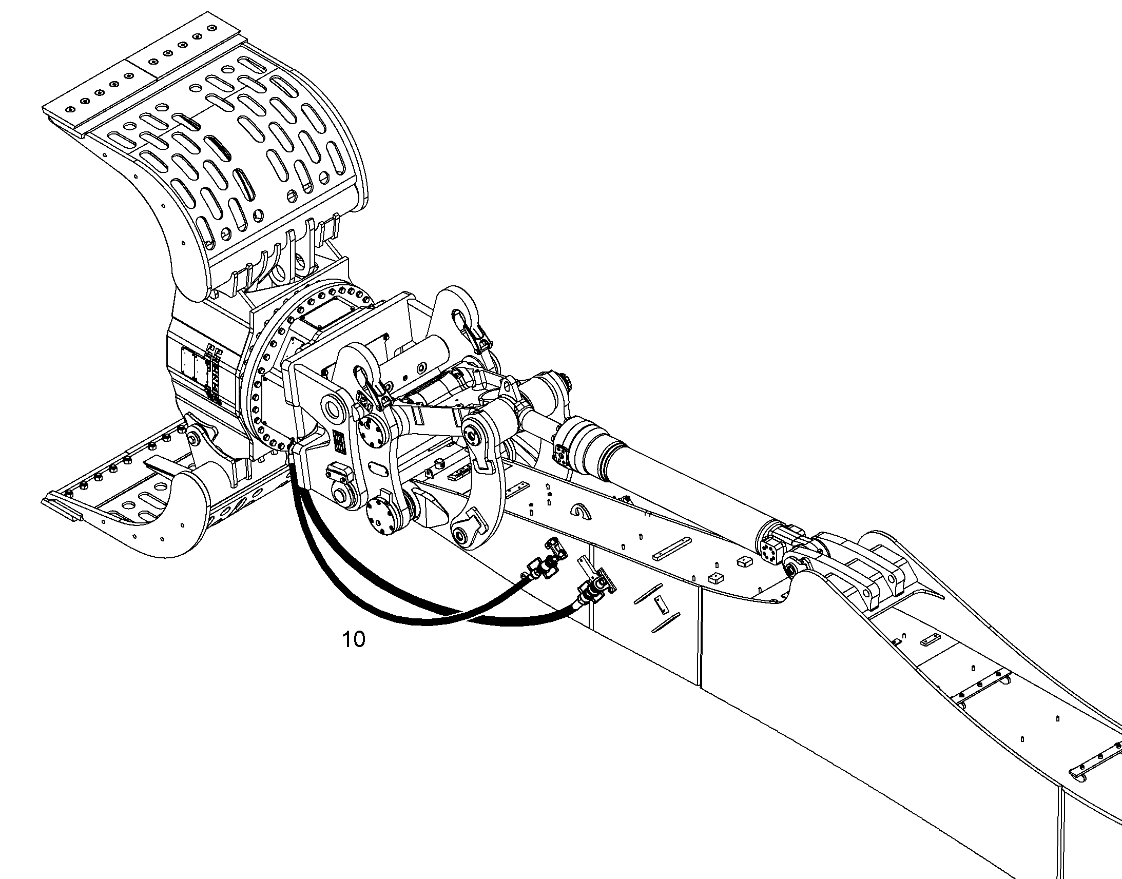 ГИДРАВЛИЧЕСКИЕ ШЛАНГИ, НАБОР 10820084 LIEBHERR