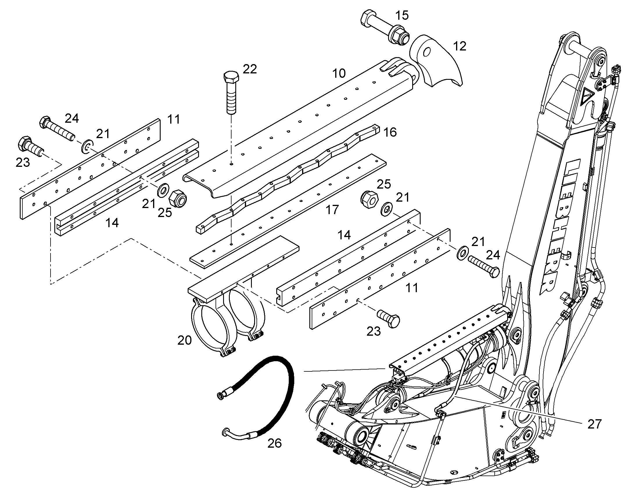 ЗАЩИТА 10400689 LIEBHERR
