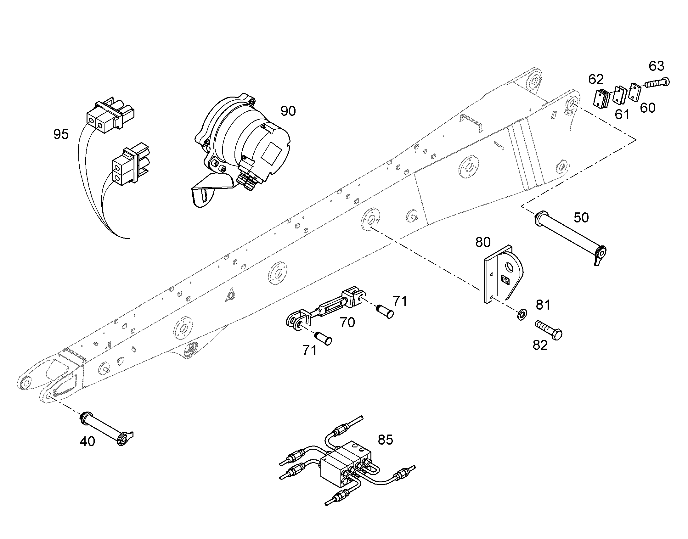 ЦЕНТРАЛИЗОВАННАЯ СМАЗКА 10849798 LIEBHERR