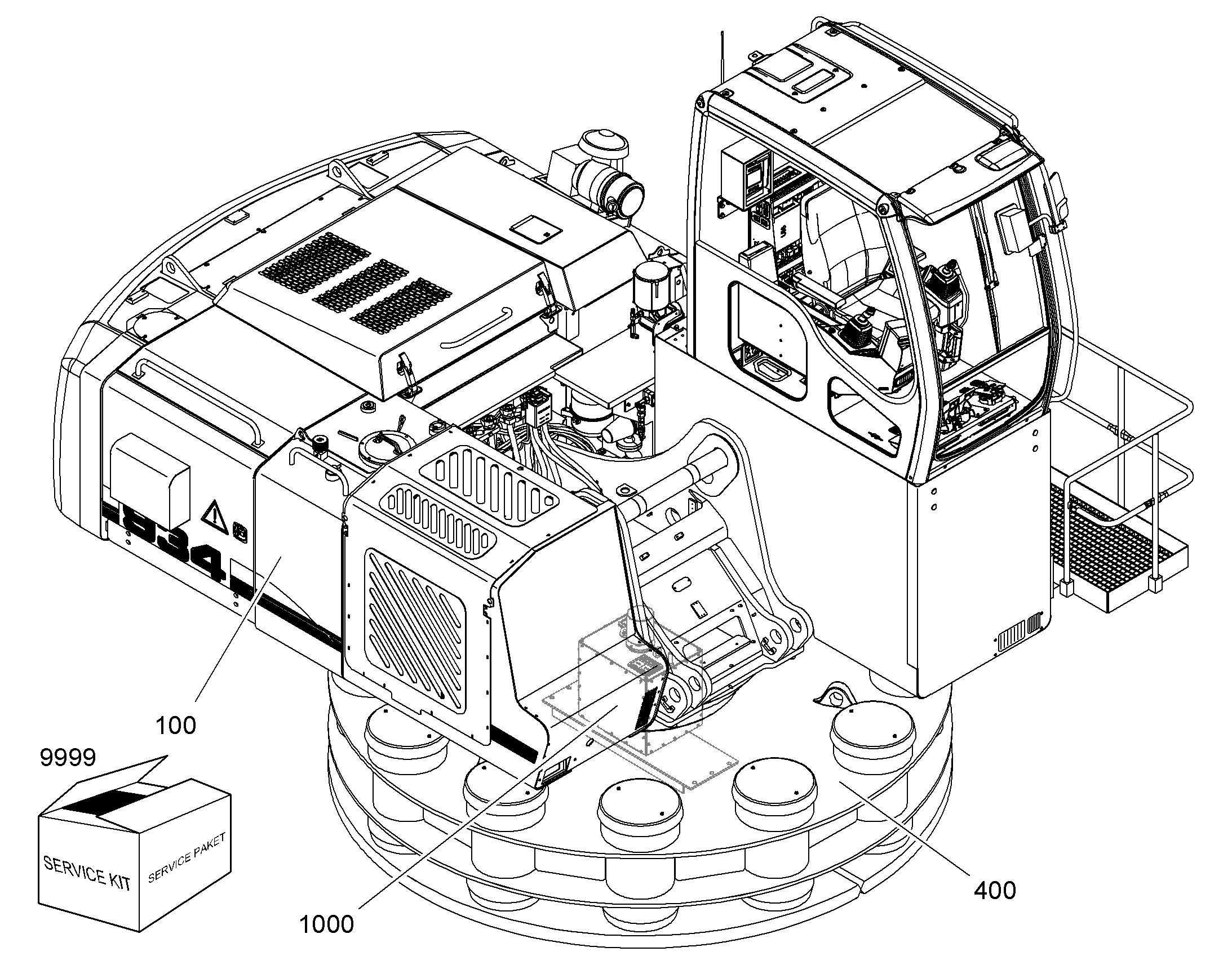 ЭЛАСТИЧНАЯ ОПОРА 10392409 LIEBHERR