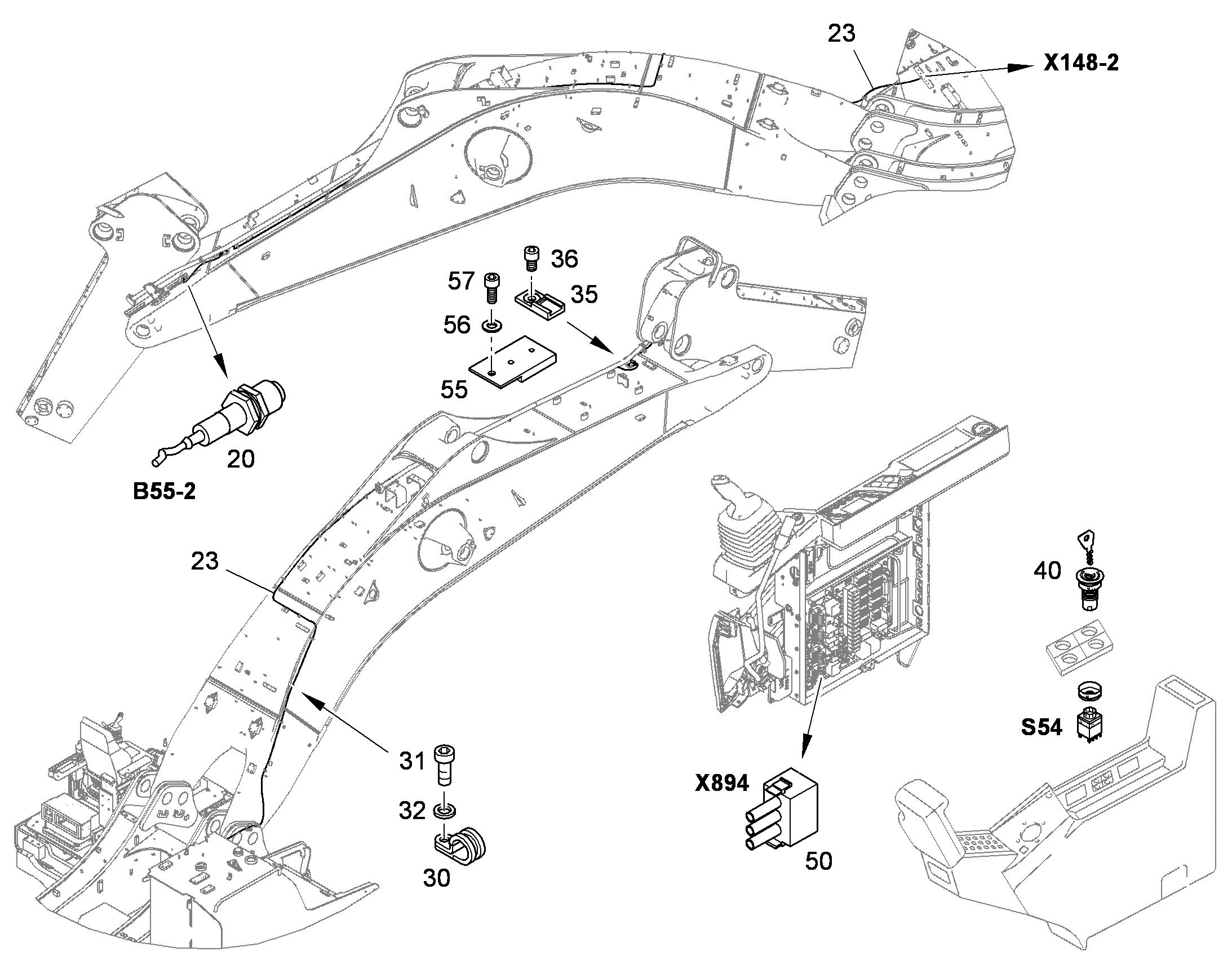 КОДОВЫЙ ШТЕКЕР 10400322 LIEBHERR