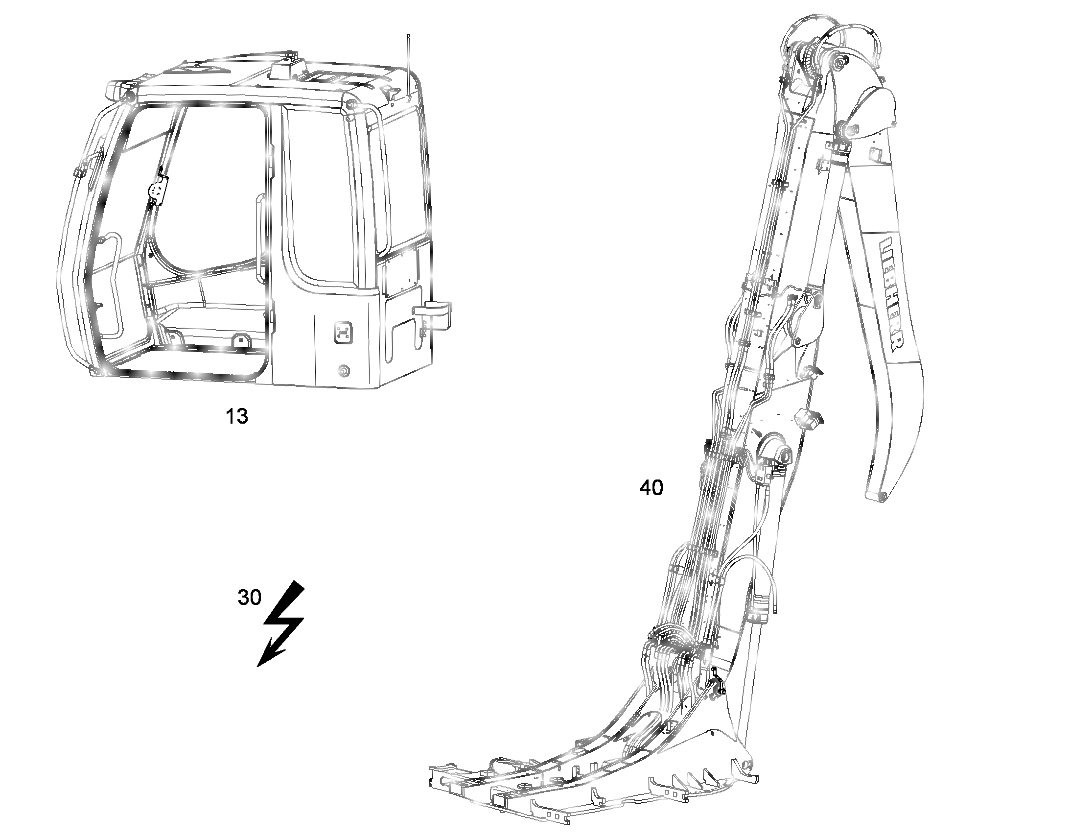 МОНИТОР 10403730 LIEBHERR