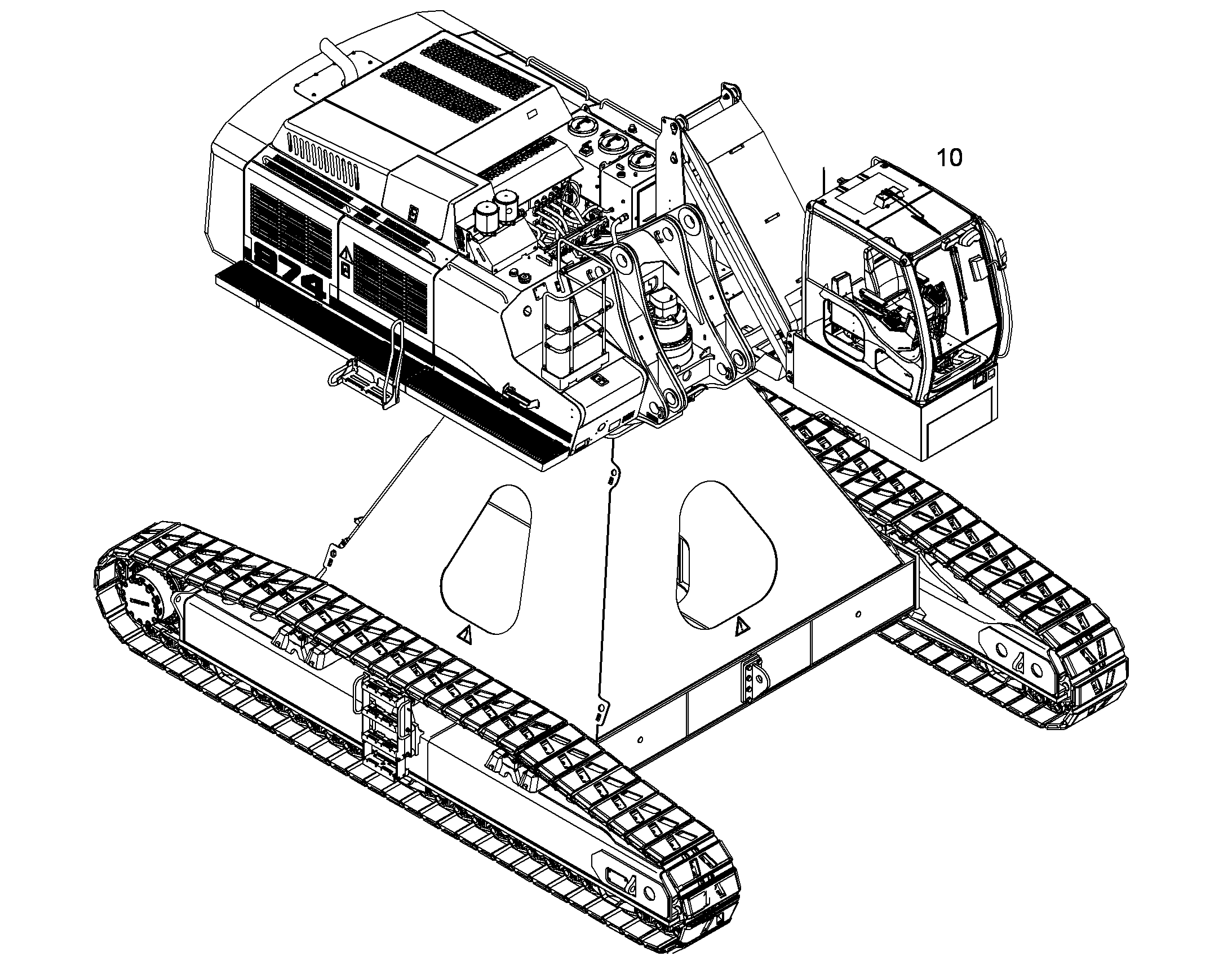 ОСВЕЩ. СЕРВИСНОЕ И НА ЛЕСТНИЦЕ 10407279 LIEBHERR