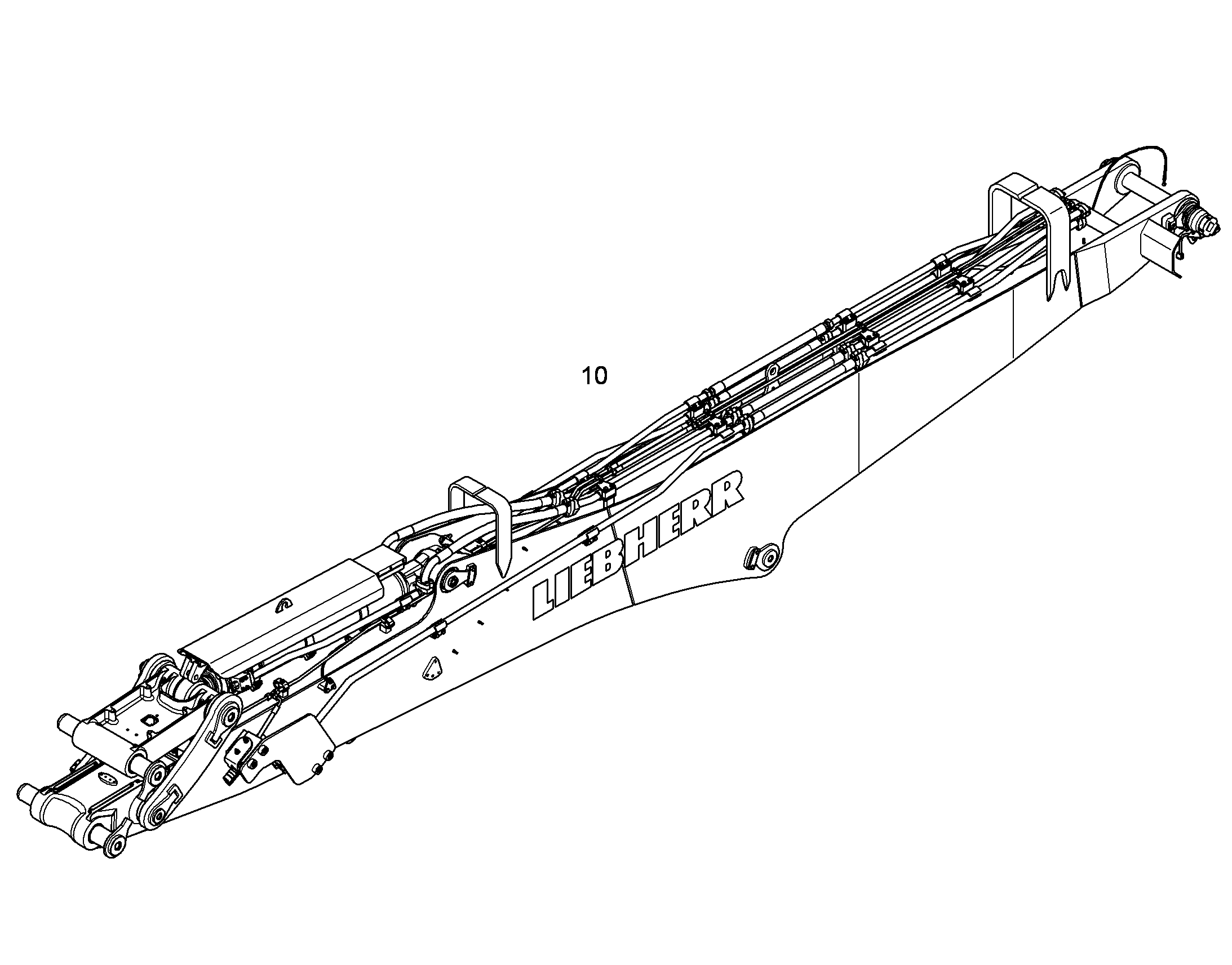 СТЕРЖЕНЬ ДЛЯ СНОСА 8,55M 10405696 LIEBHERR