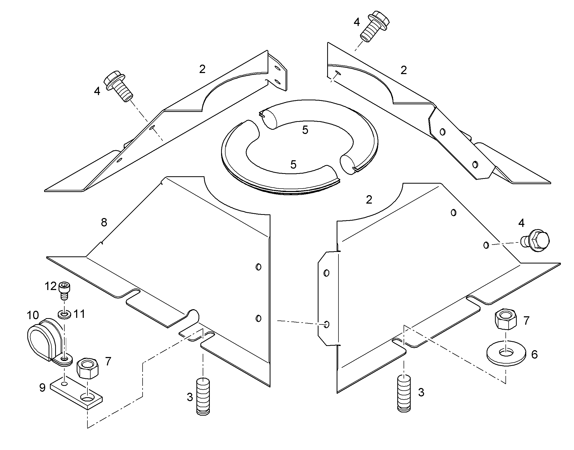 ПЕРЕОБОРУД. ПОВОР. ПЛАТФОРМЫ 10820579 LIEBHERR