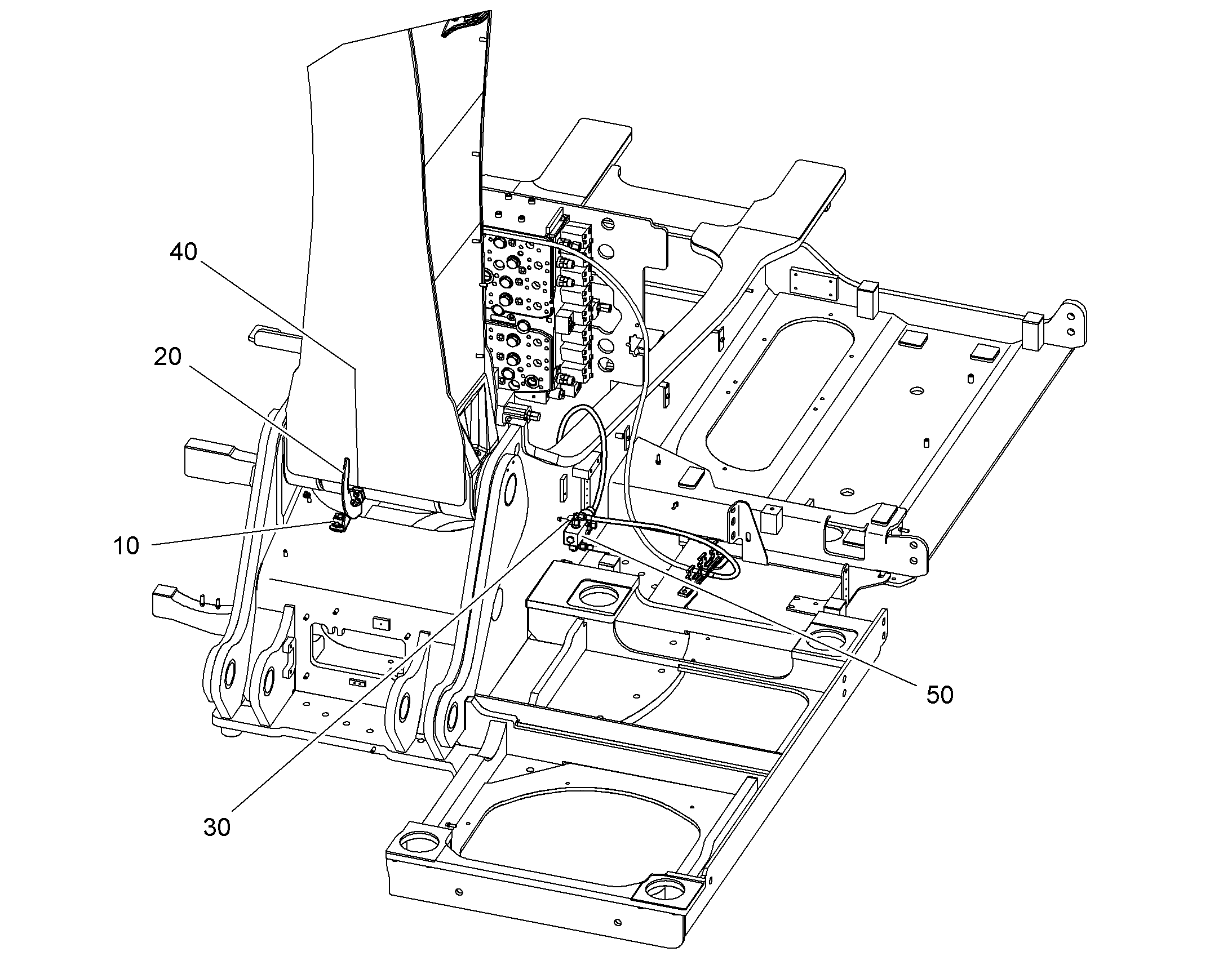 ПЕРЕОБОРУД. ПОВОР. ПЛАТФОРМЫ 10401862 LIEBHERR